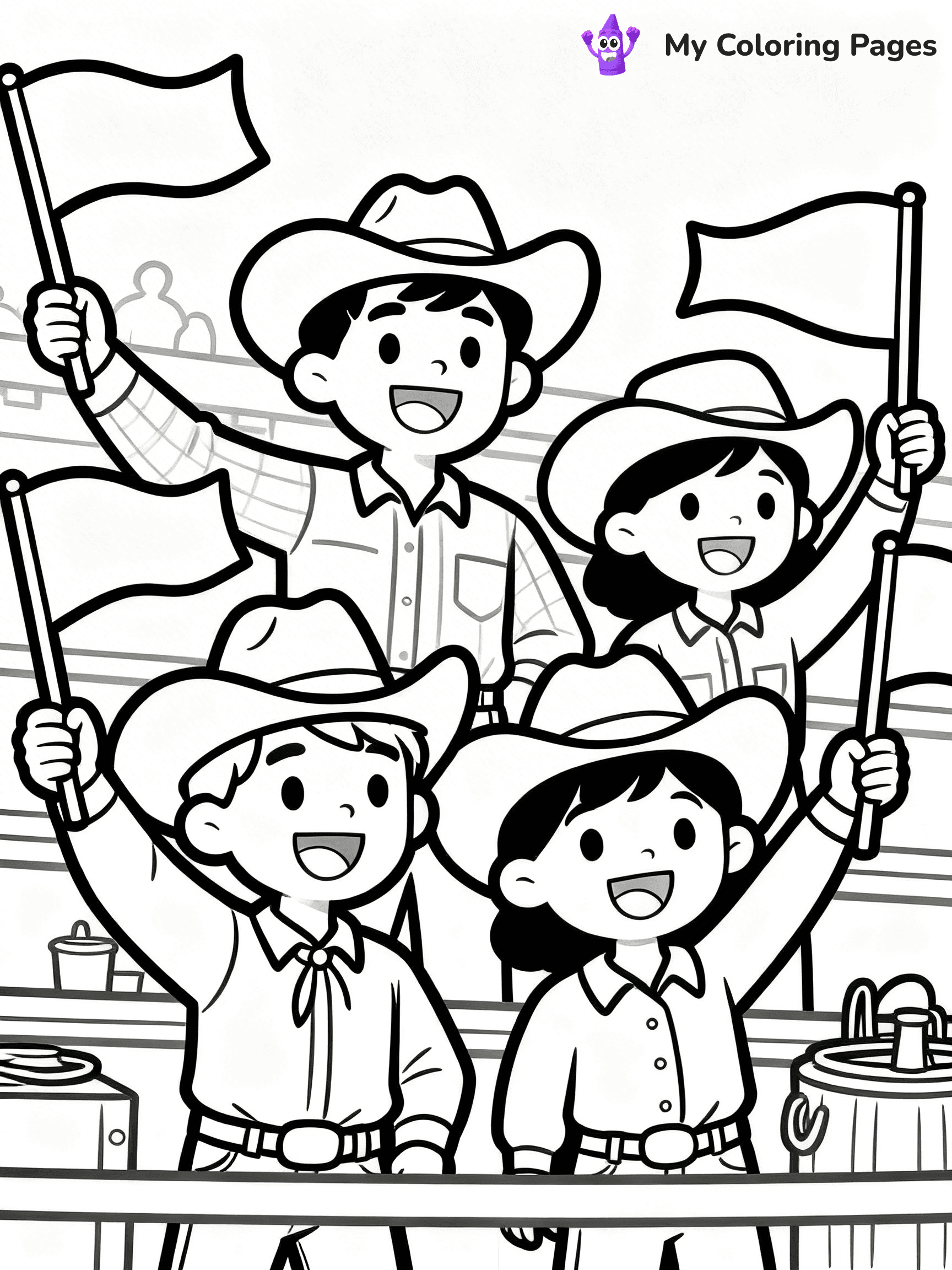 Rodeo Coloring Pages - 35