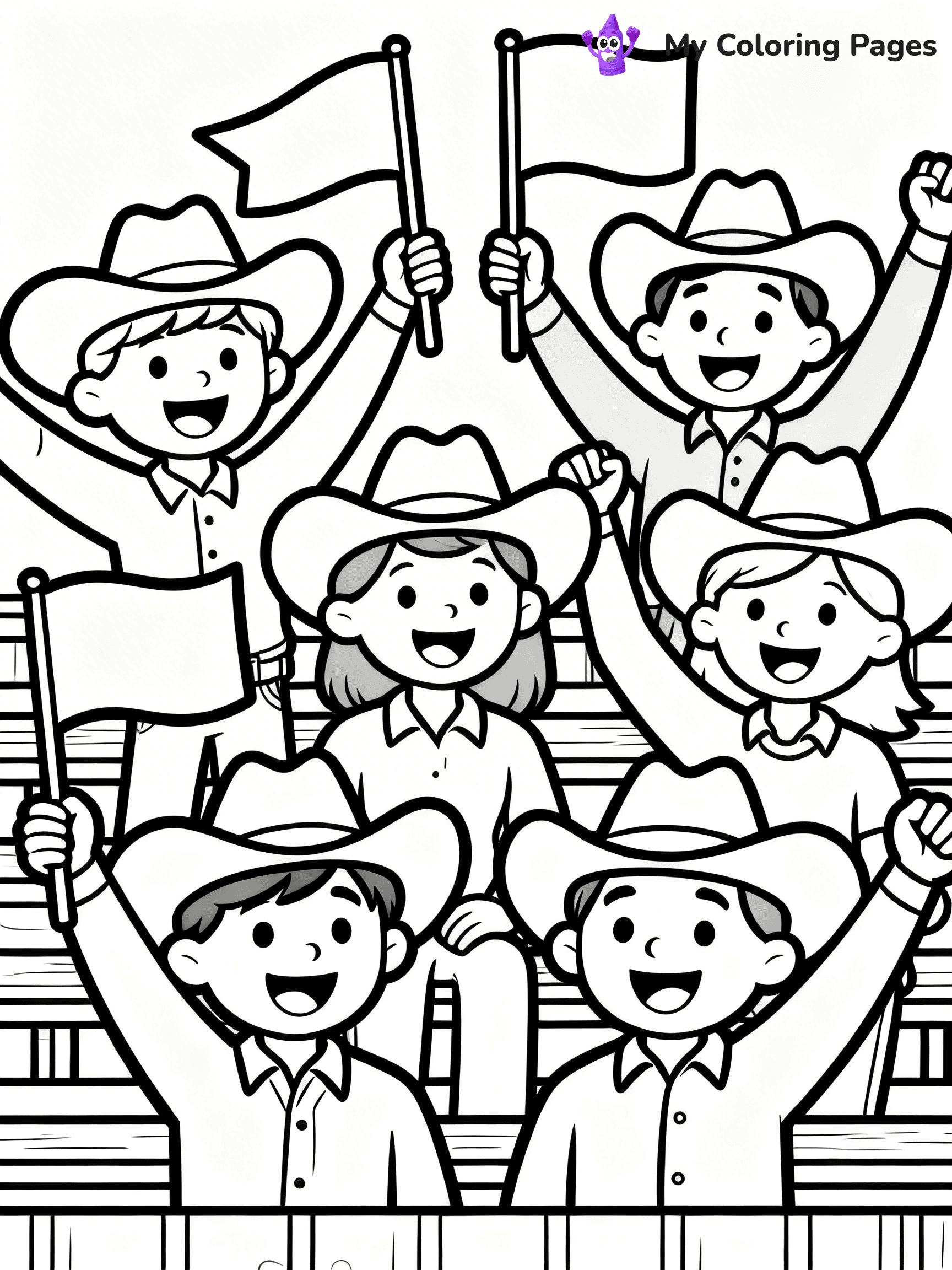 Rodeo Coloring Pages - 33