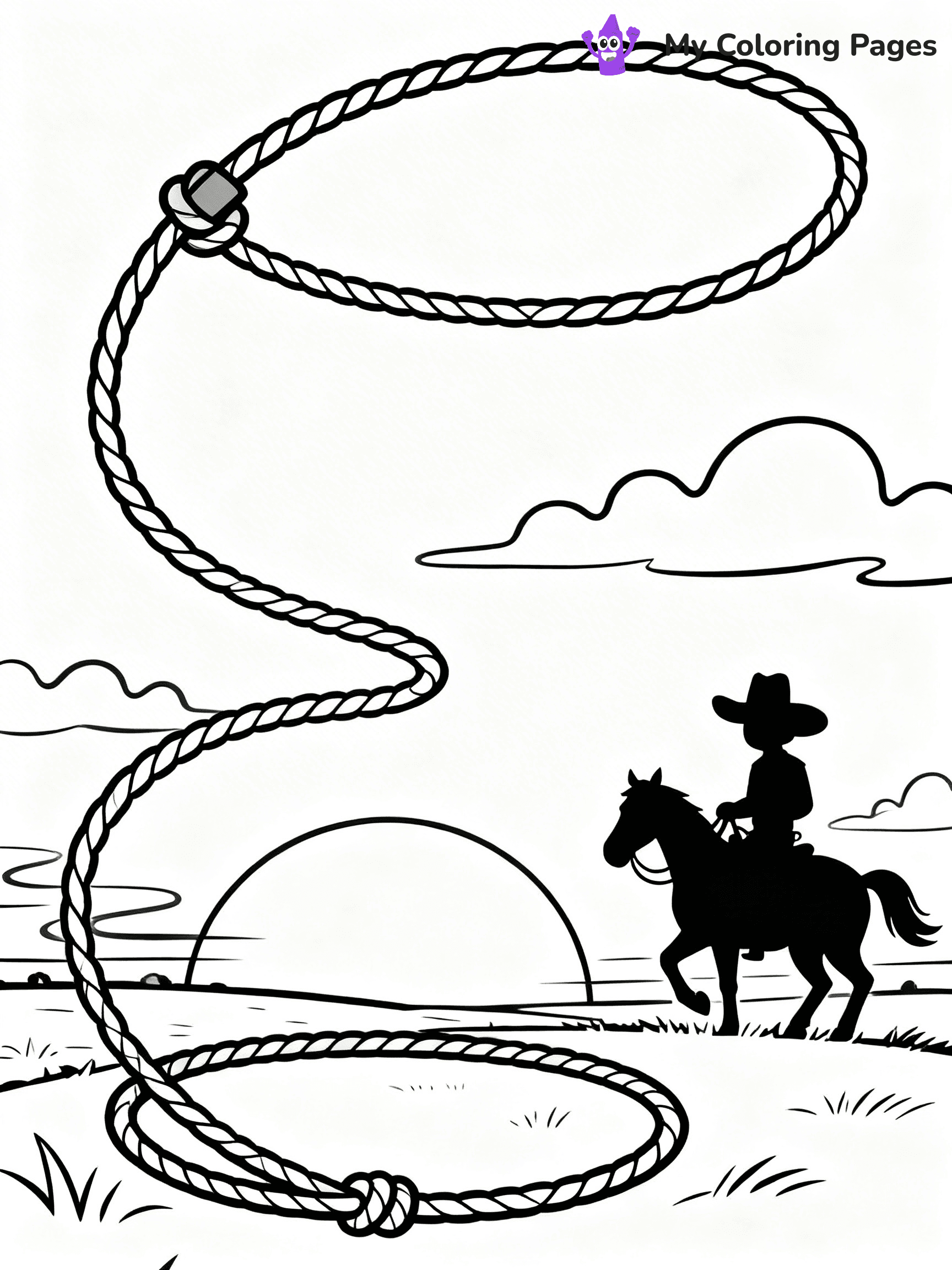 Rodeo Coloring Pages - 31