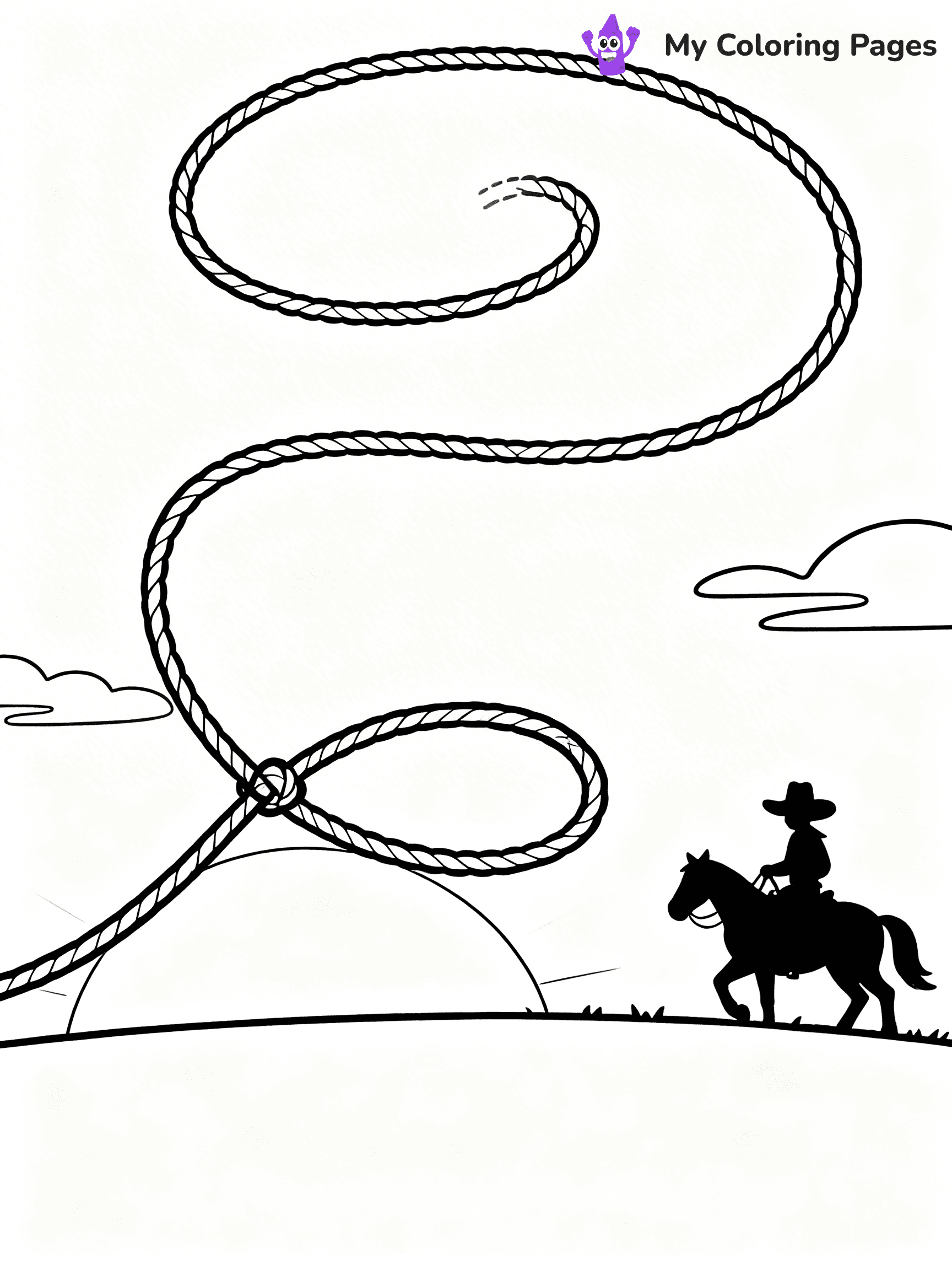 Rodeo Coloring Pages - 30