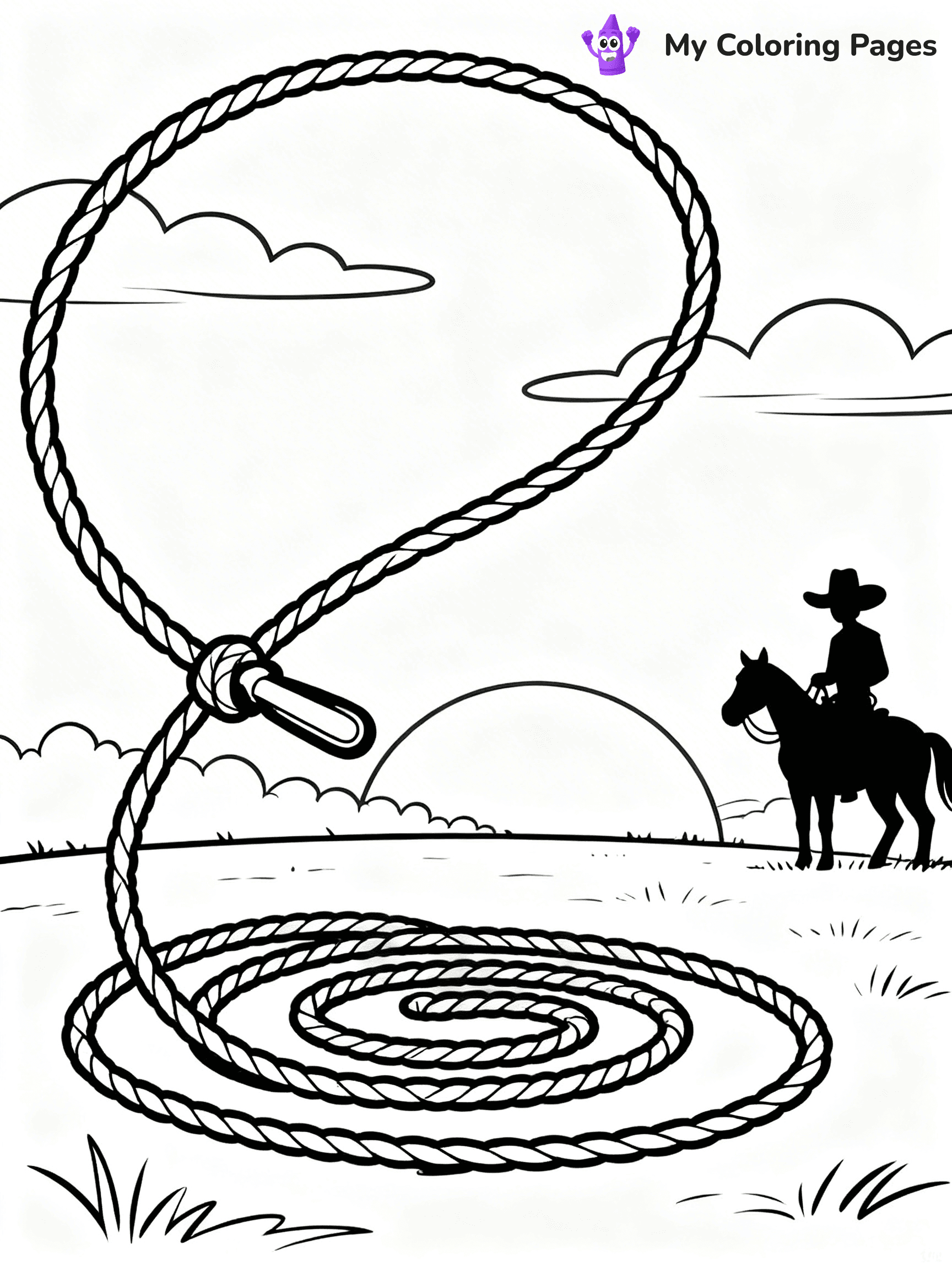 Rodeo Coloring Pages - 29