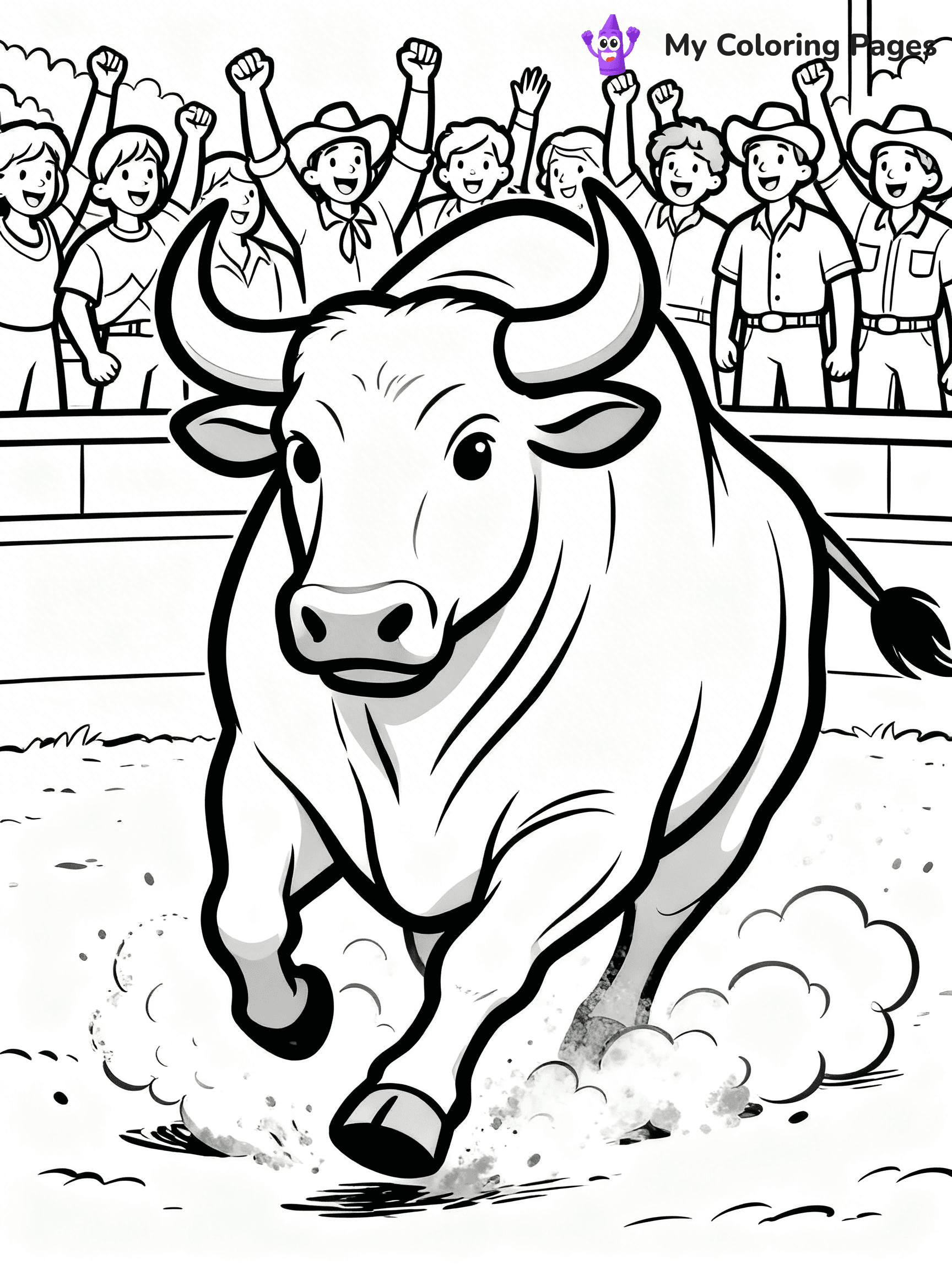 Rodeo Coloring Pages - 17
