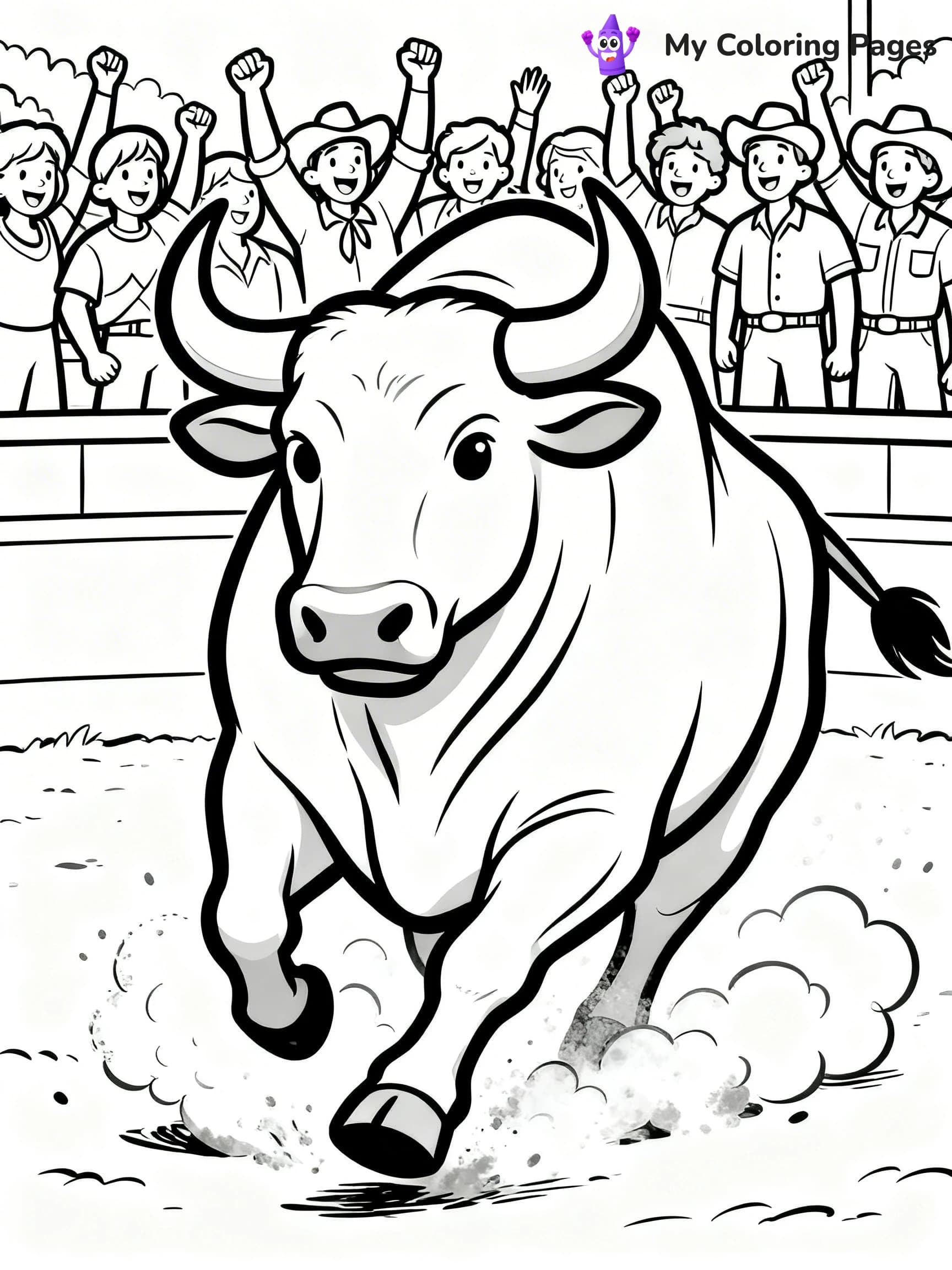 Rodeo Coloring Pages - 17