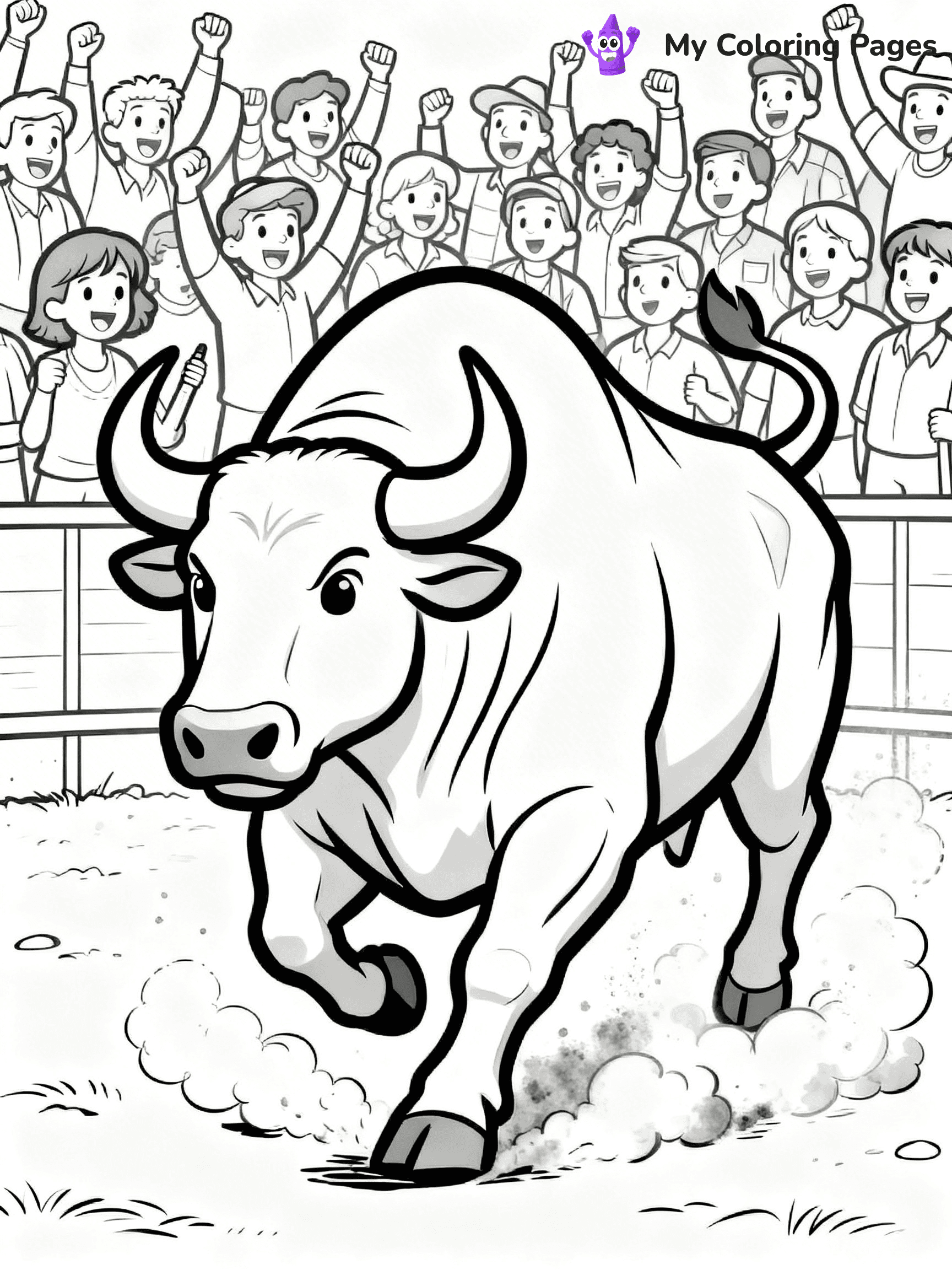 Rodeo Coloring Pages - 16