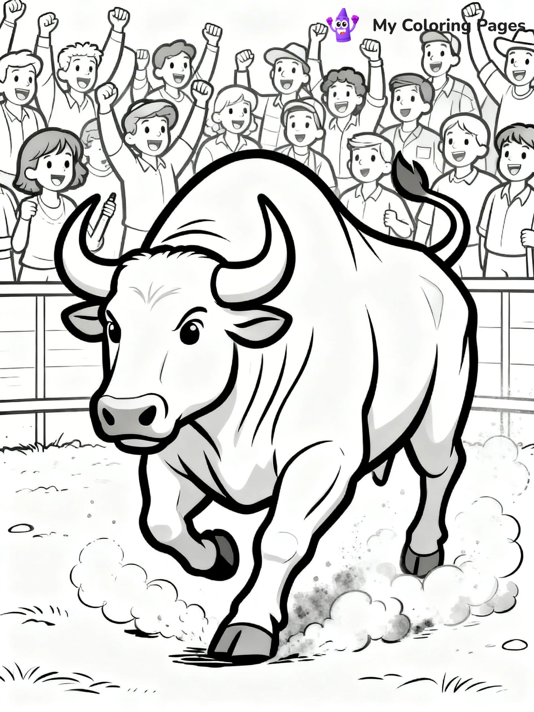 Rodeo Coloring Pages - 16
