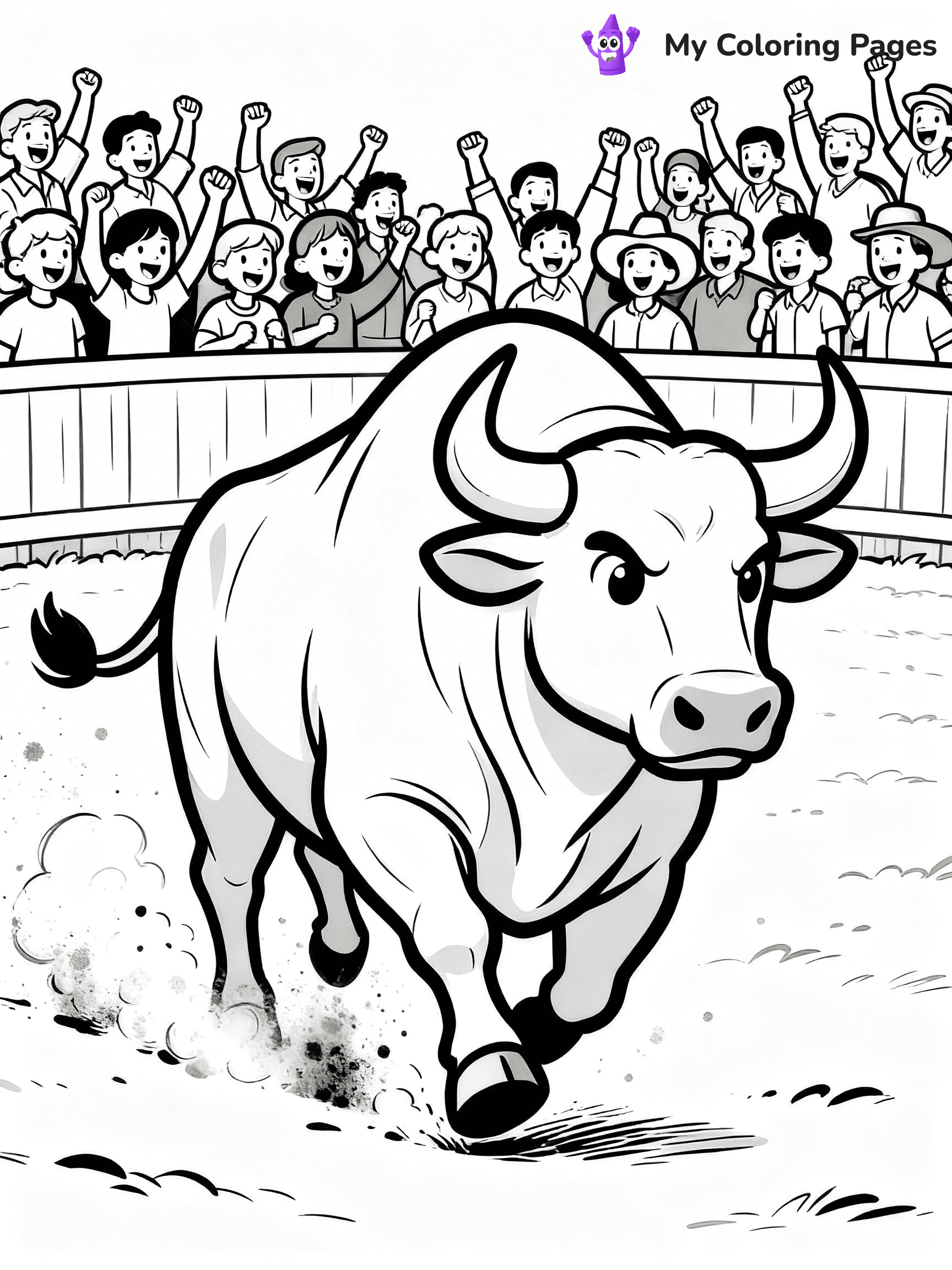 Rodeo Coloring Pages - 14