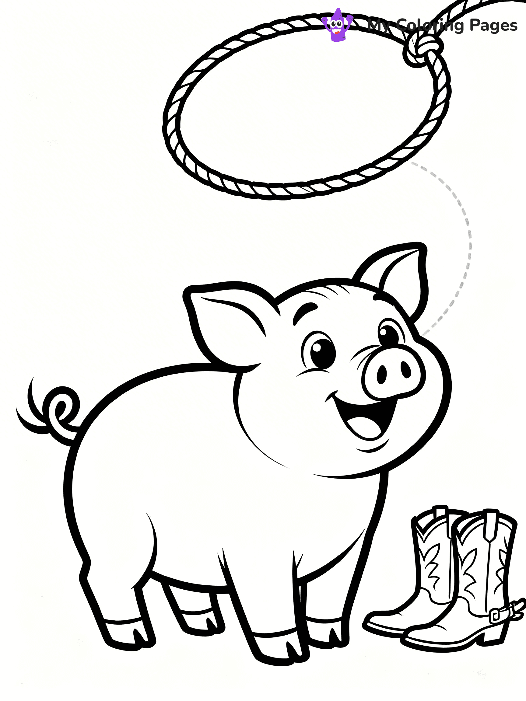 Rodeo Coloring Pages - 4