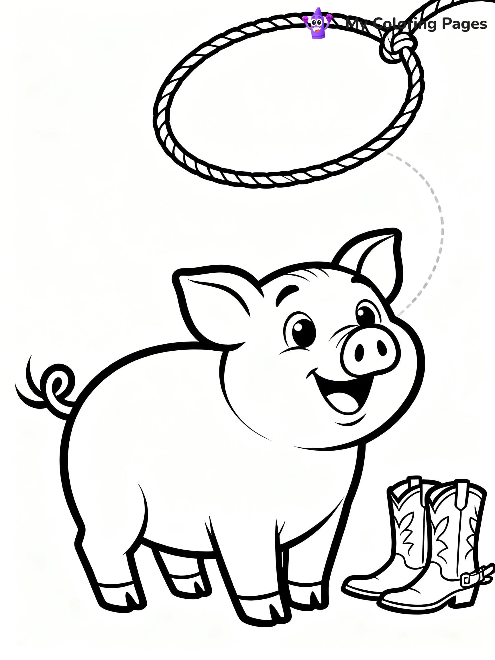 Rodeo Coloring Pages - 4