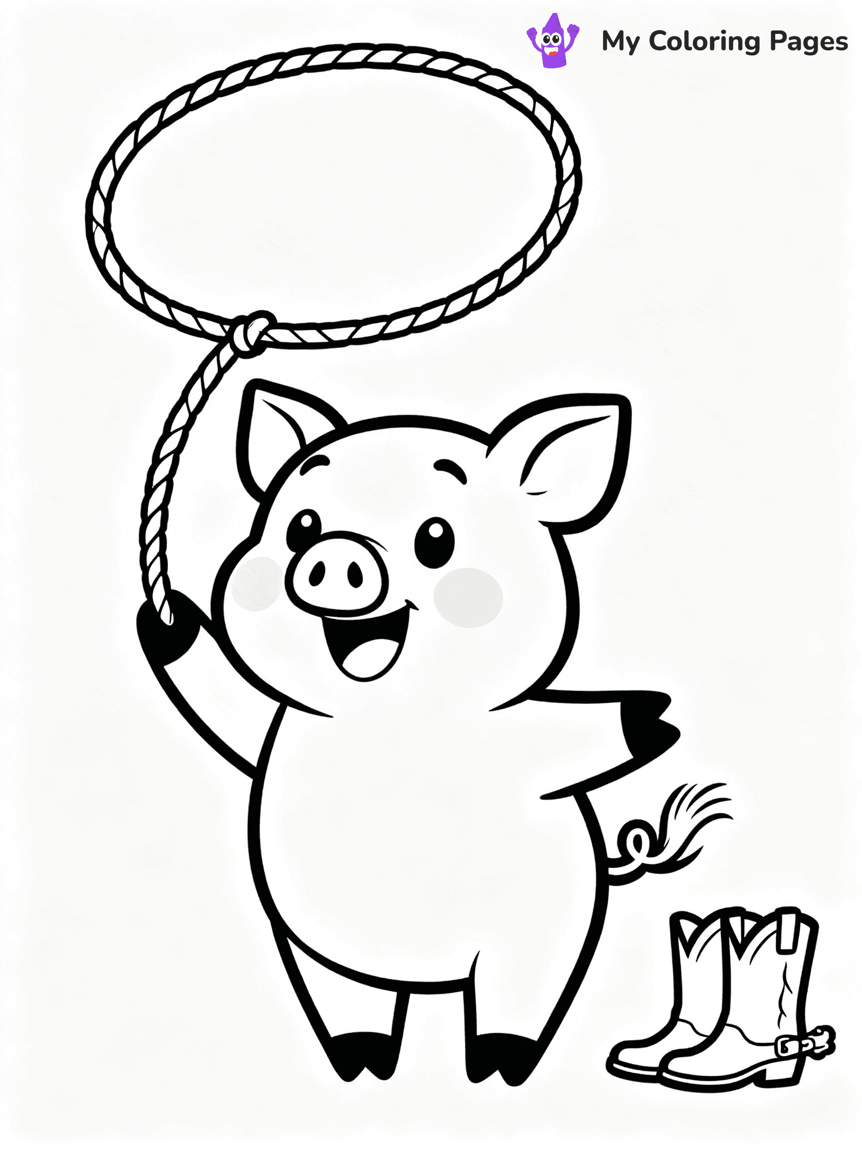 Rodeo Coloring Pages - 3