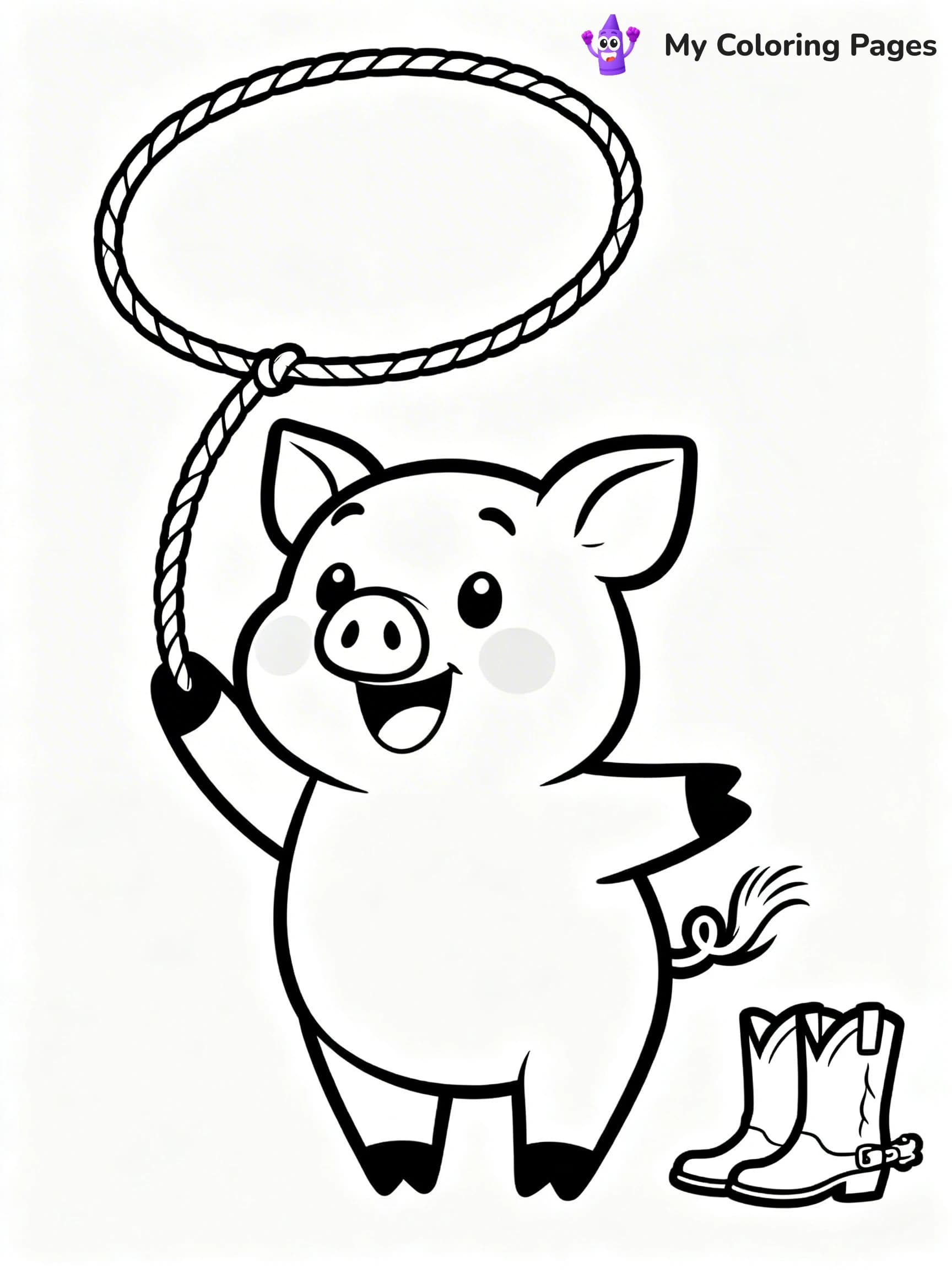 Rodeo Coloring Pages - 3