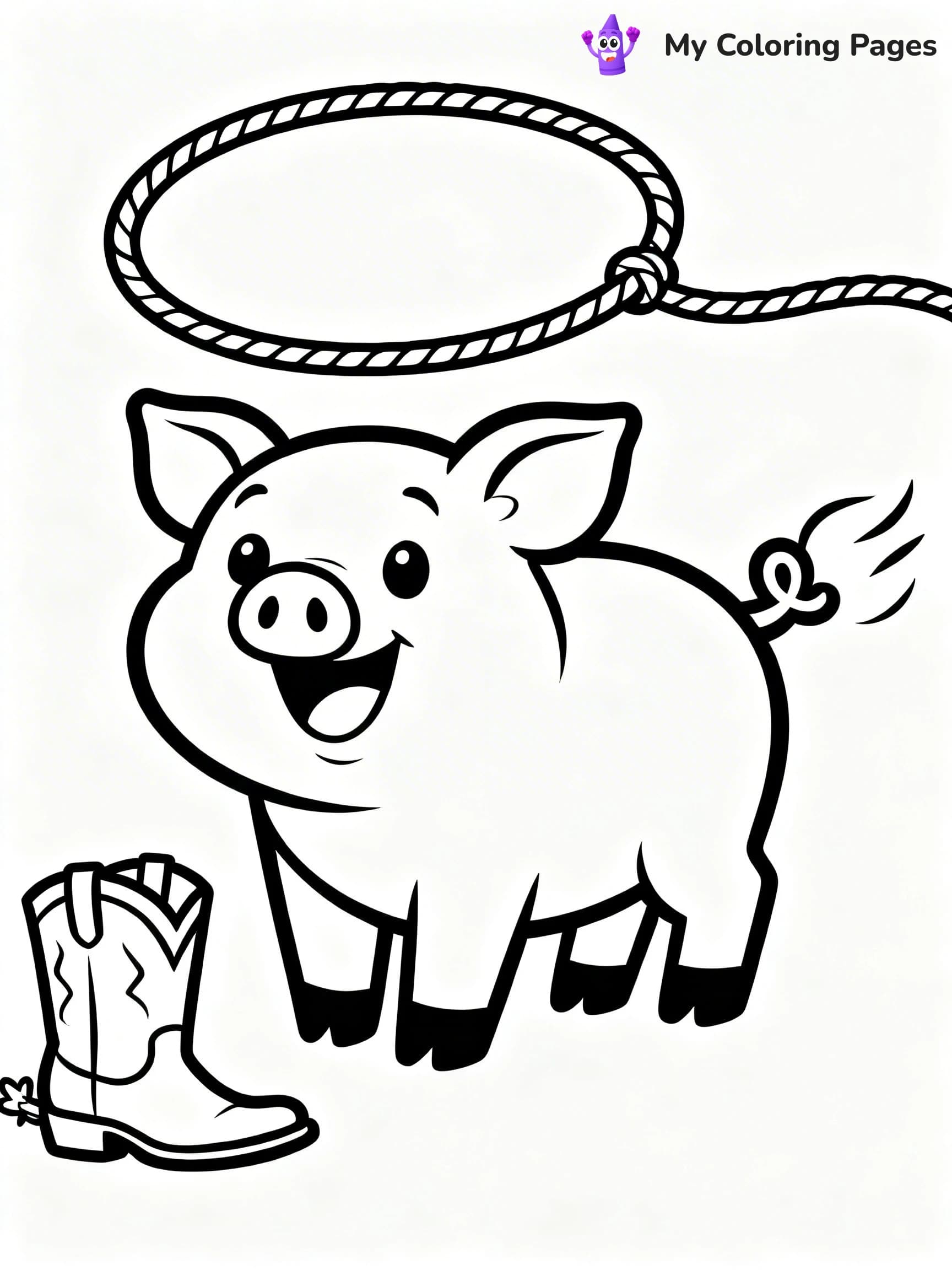 Rodeo Coloring Pages - 2