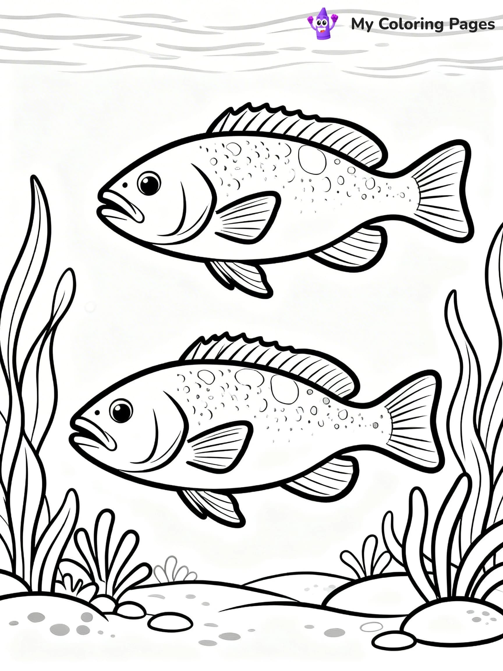 Bass Coloring Pages - 24