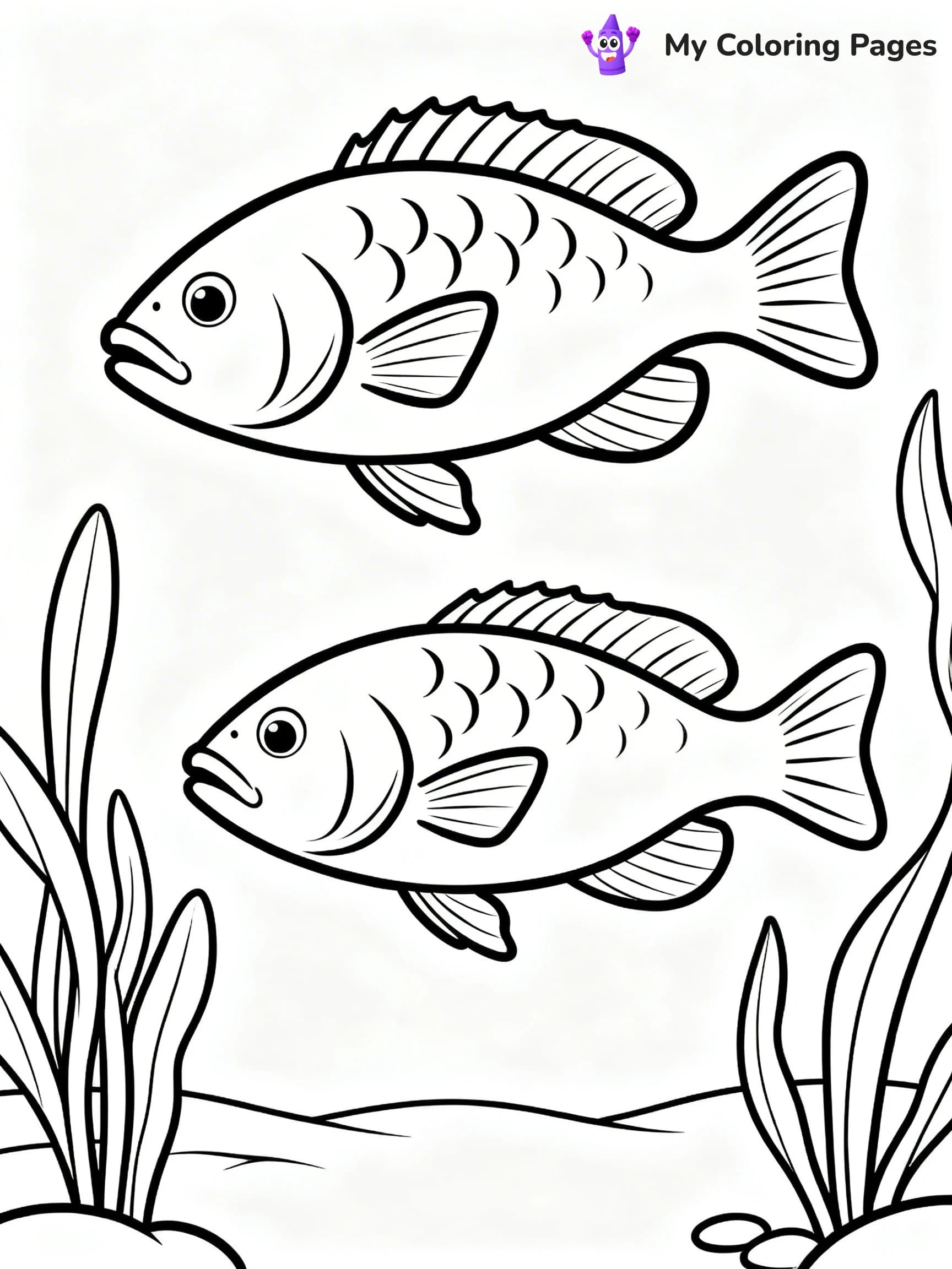 Bass Coloring Pages - 23