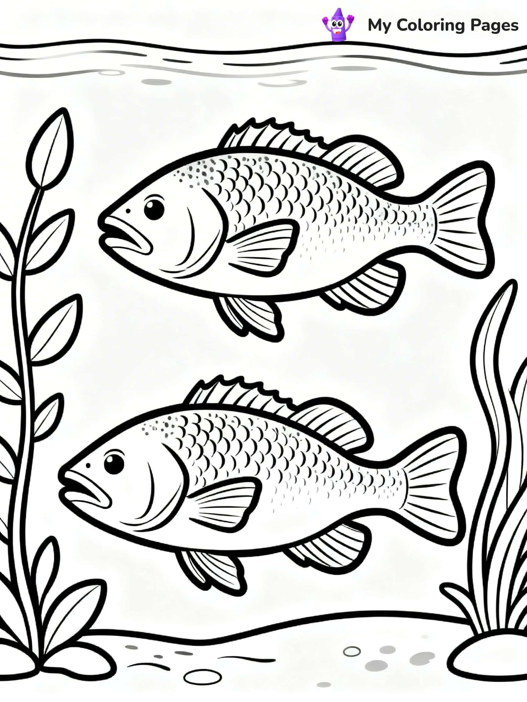 Bass Coloring Pages - 22