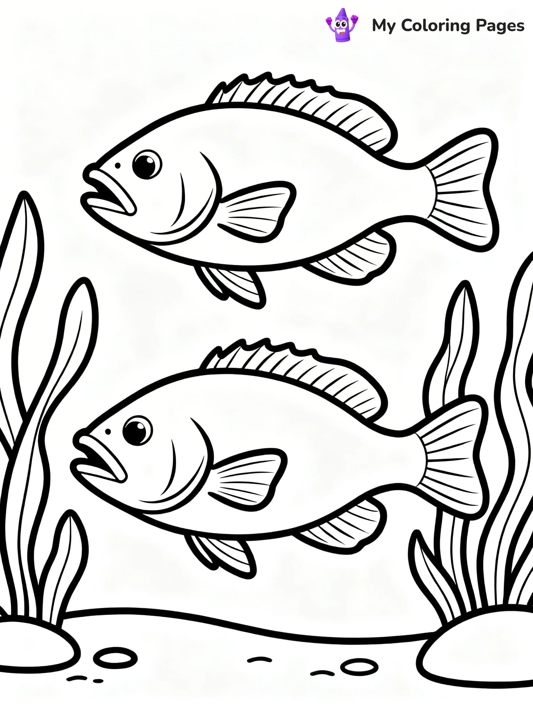 Bass Coloring Pages - 20