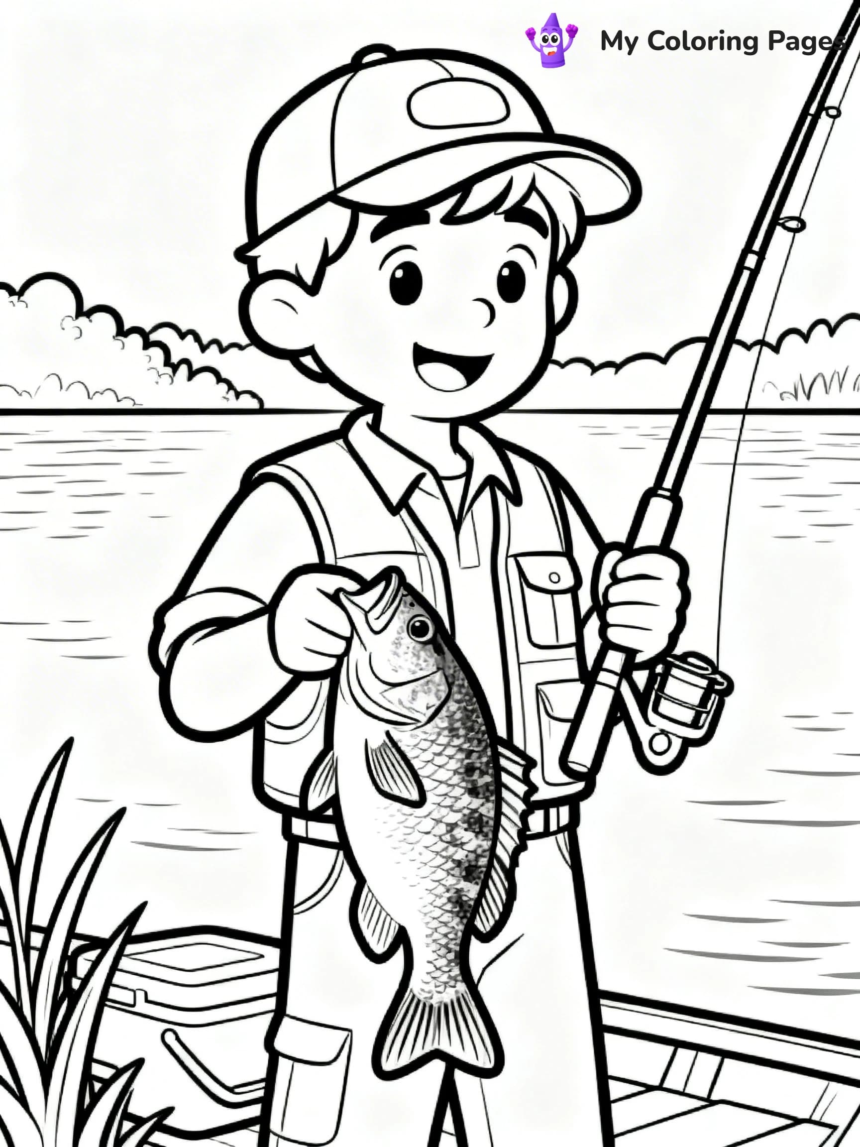 Bass Coloring Pages - 12