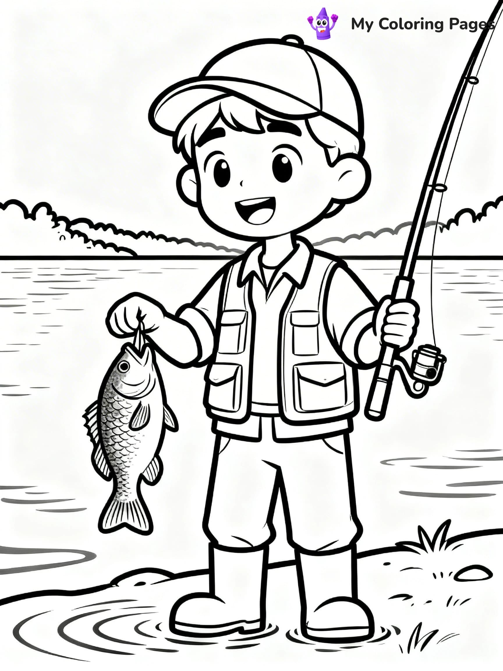 Bass Coloring Pages - 10