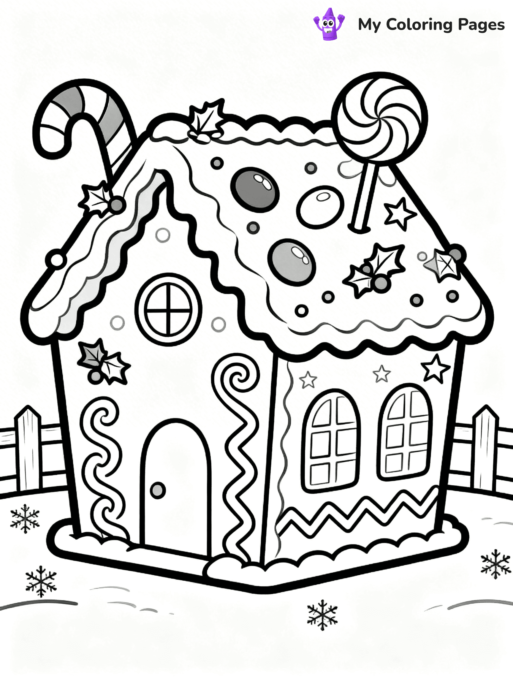 Christmas Ornaments Coloring Pages - 10