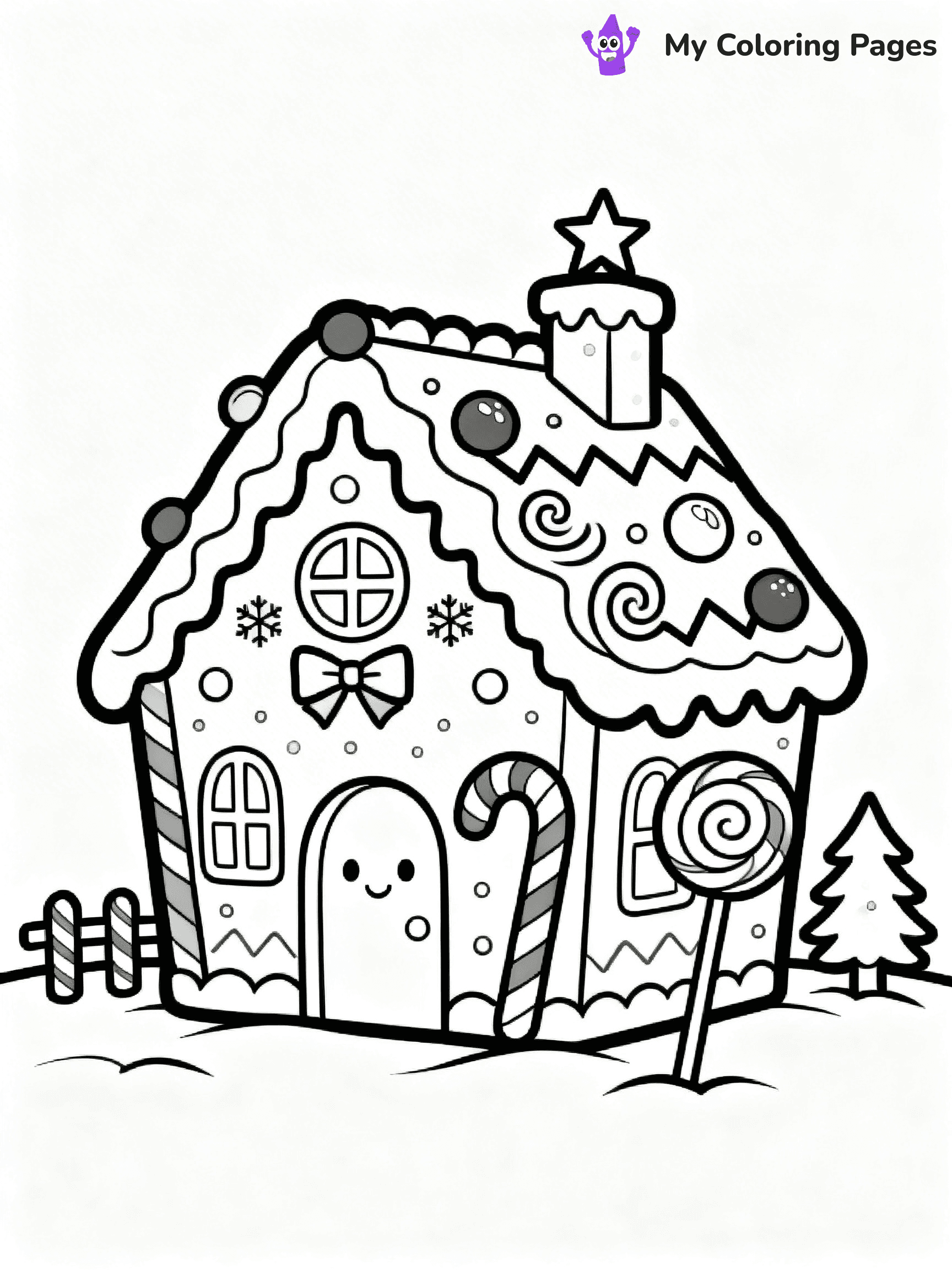 Christmas Ornaments Coloring Pages - 9