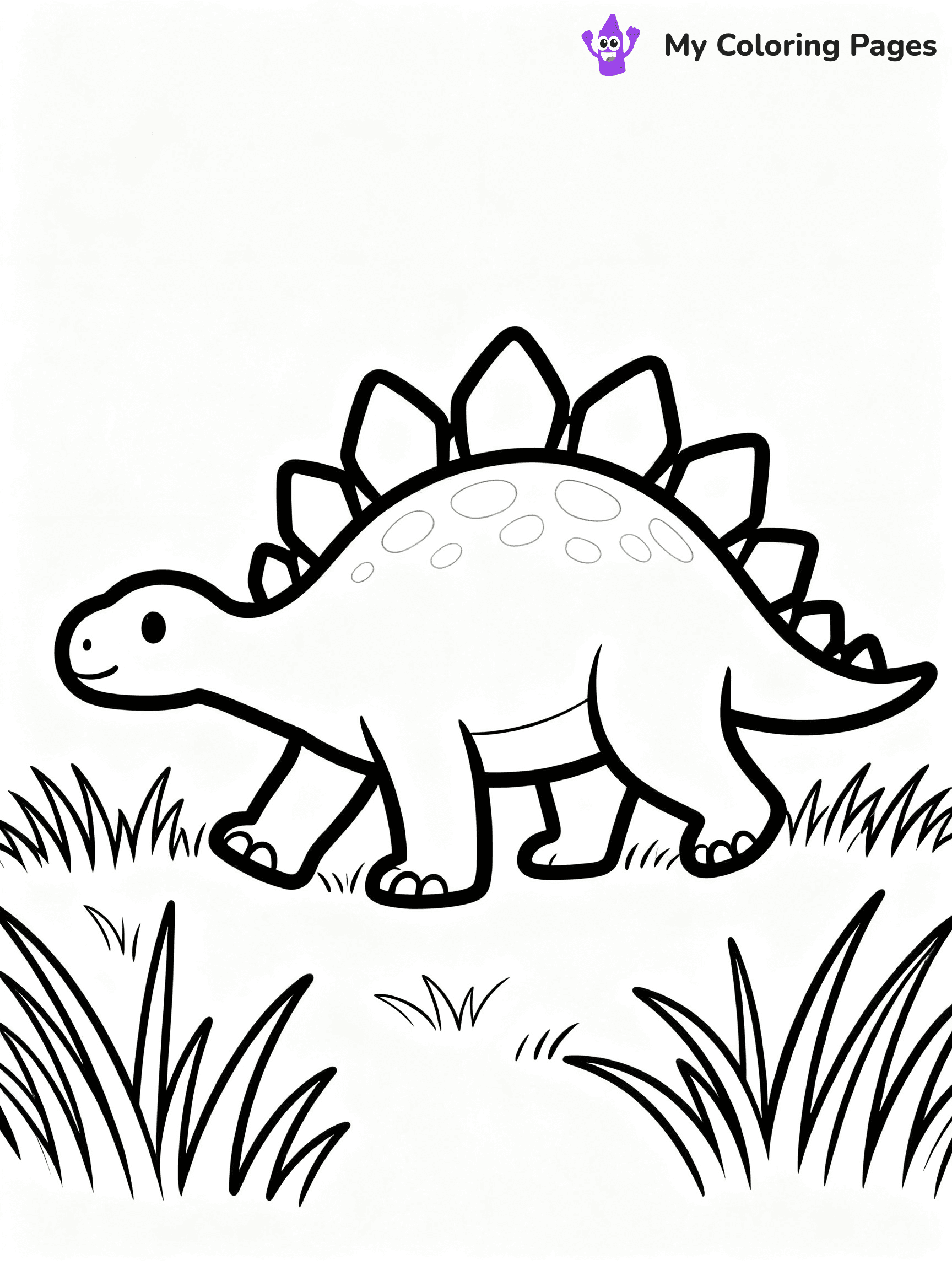 Stegosaurus Coloring Pages - 26
