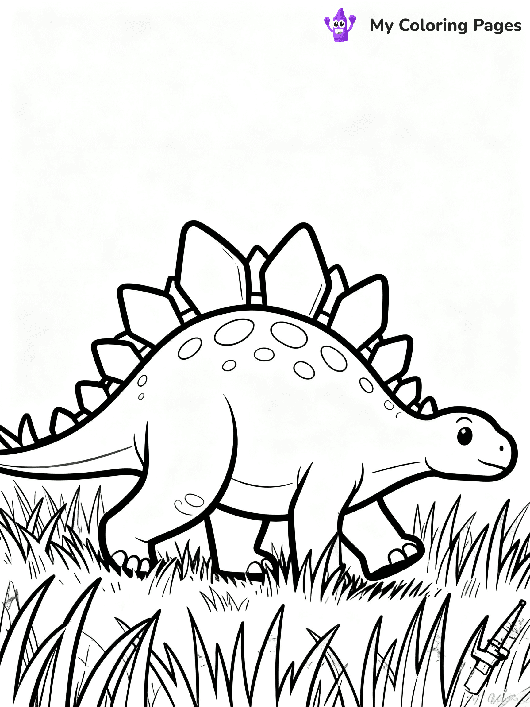 Stegosaurus Coloring Pages - 25
