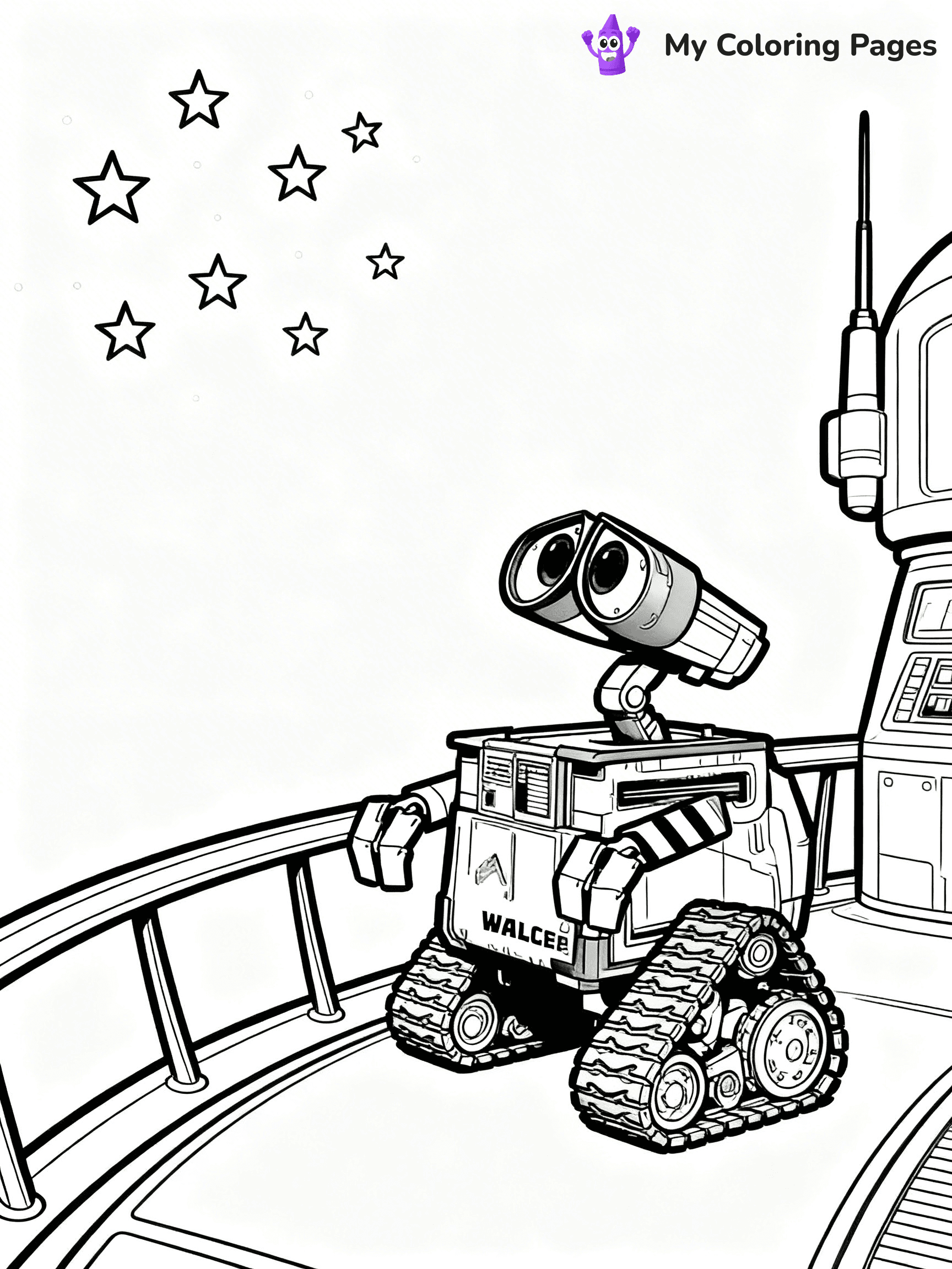 Wall E Coloring Pages - 29