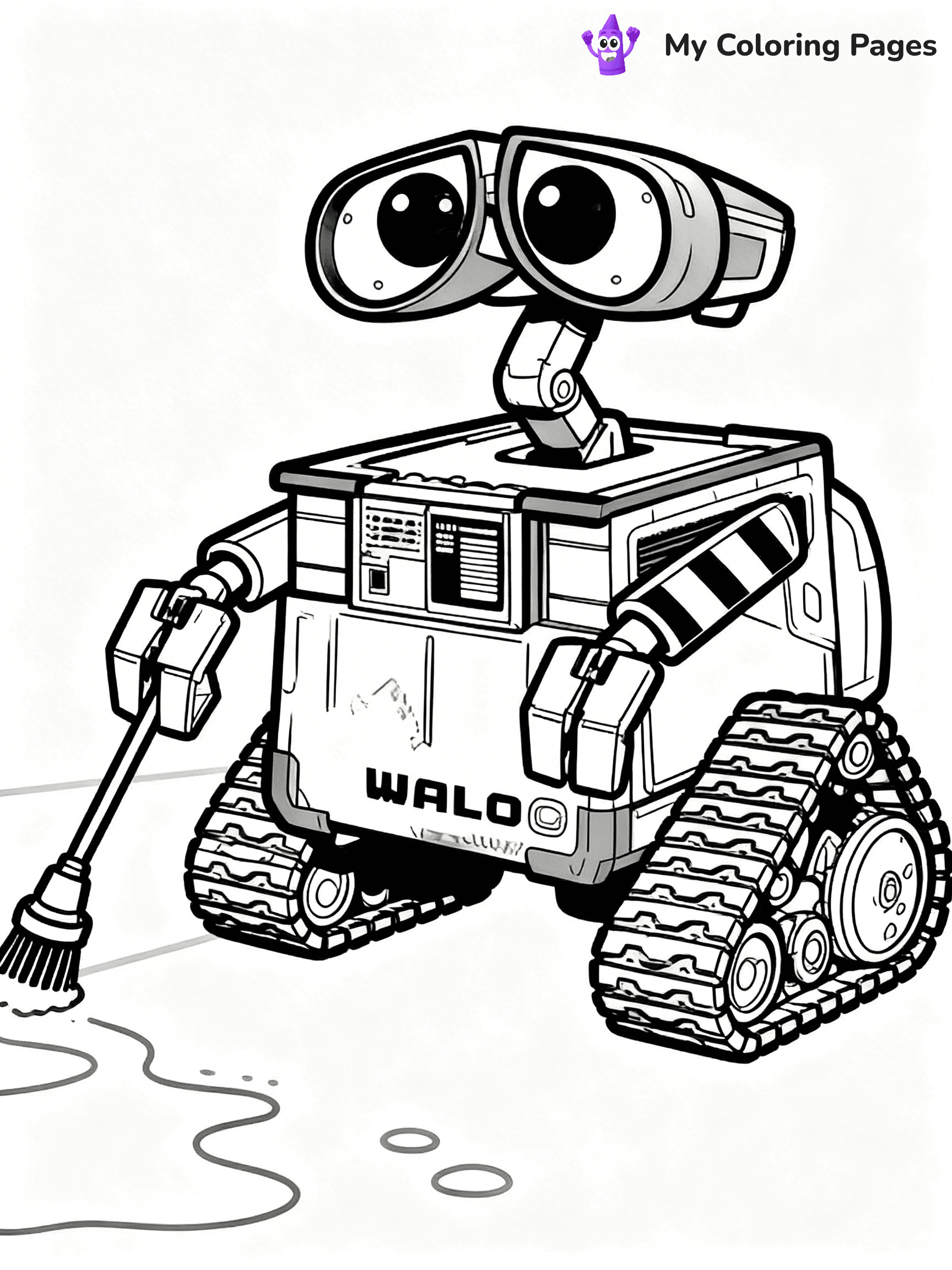 Wall E Coloring Pages - 25