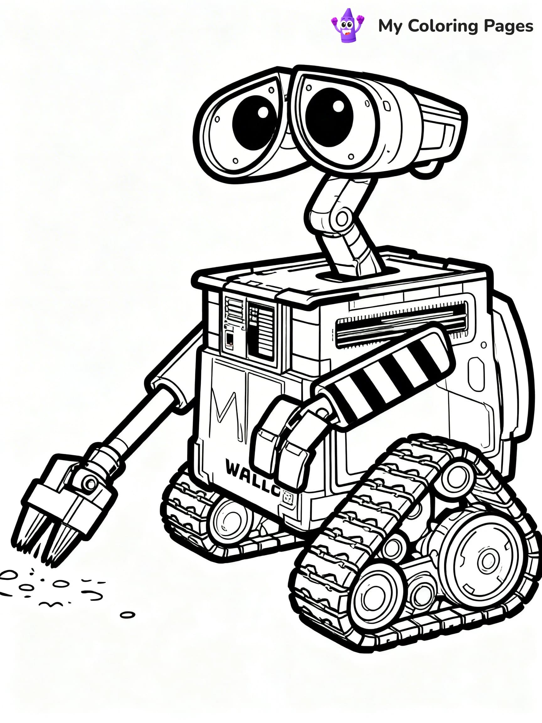 Wall E Coloring Pages - 20
