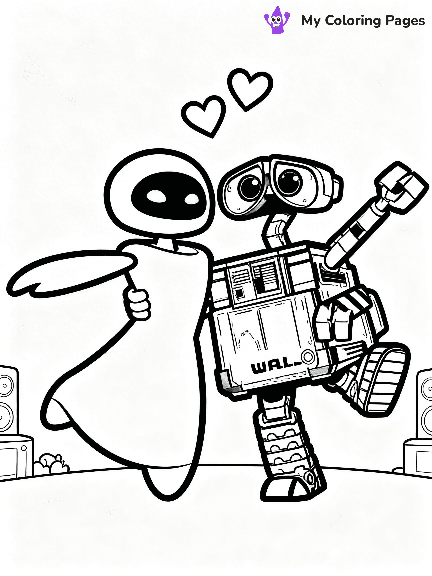 Wall E Coloring Pages - 13