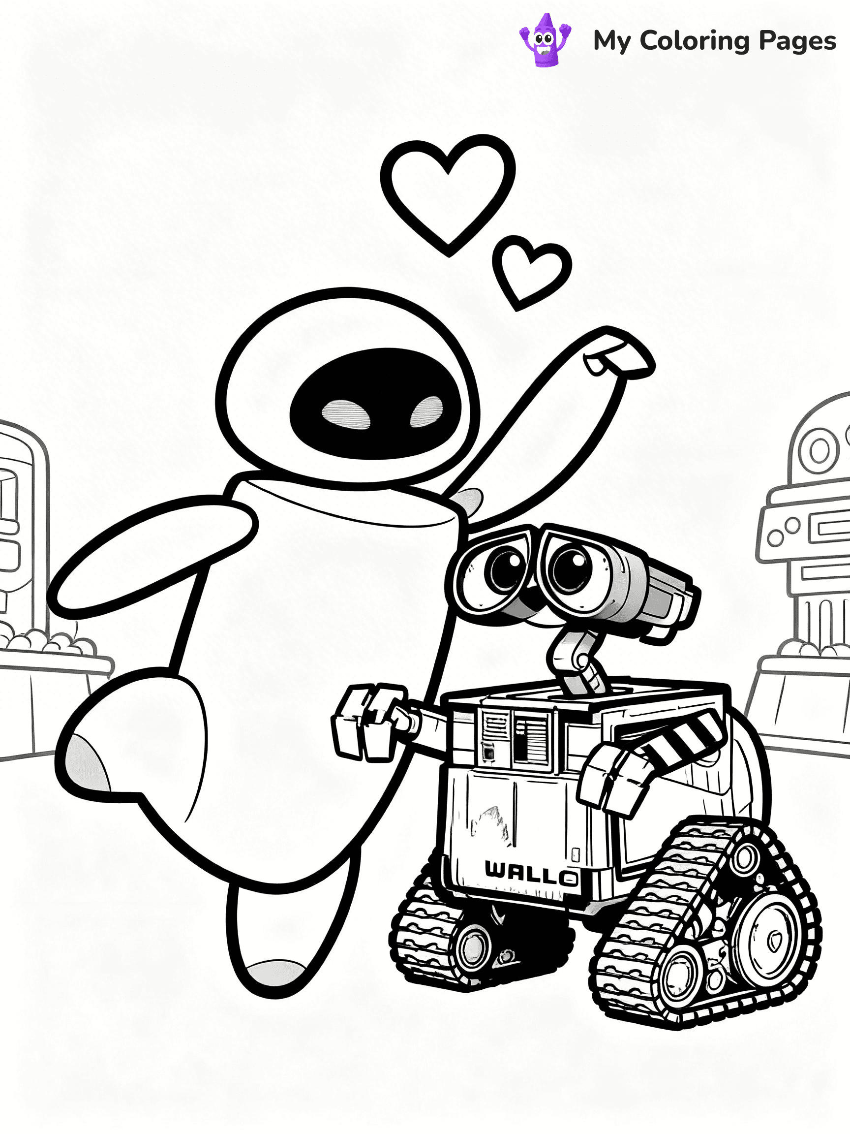Wall E Coloring Pages - 11