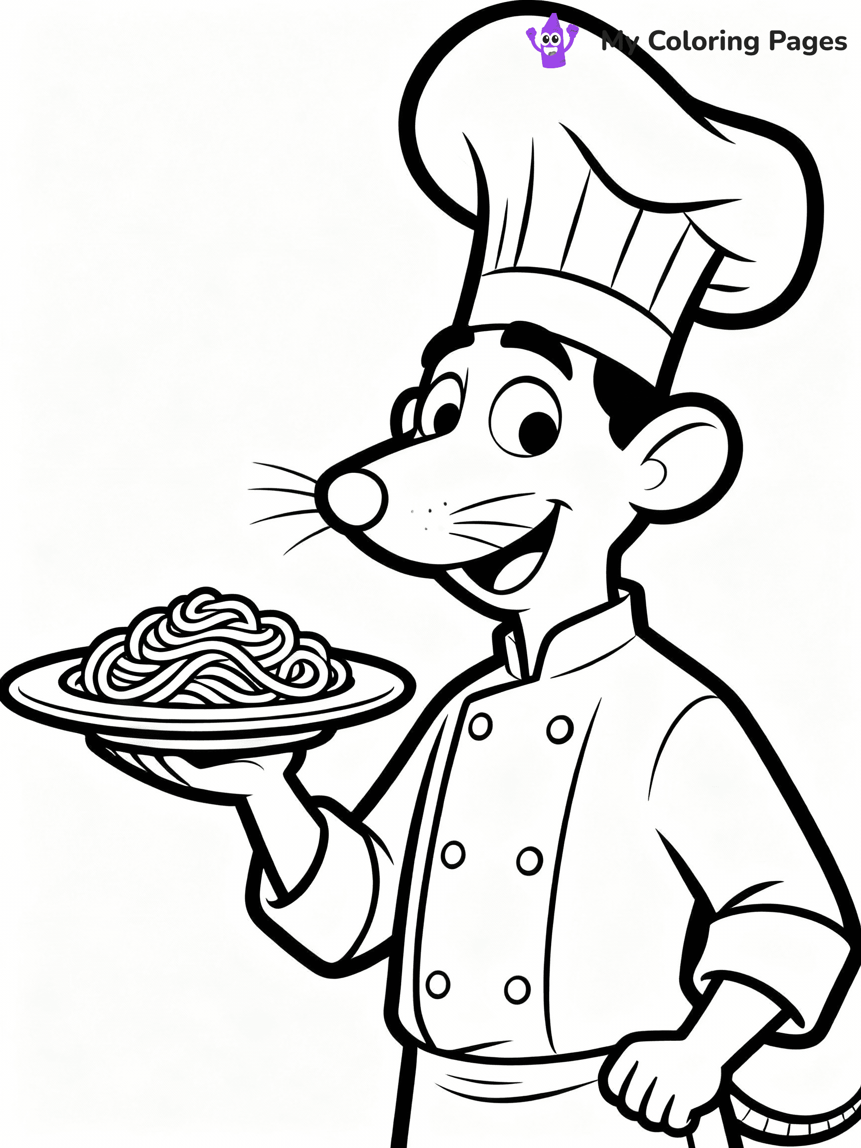 Ratatouille Coloring Pages - 26