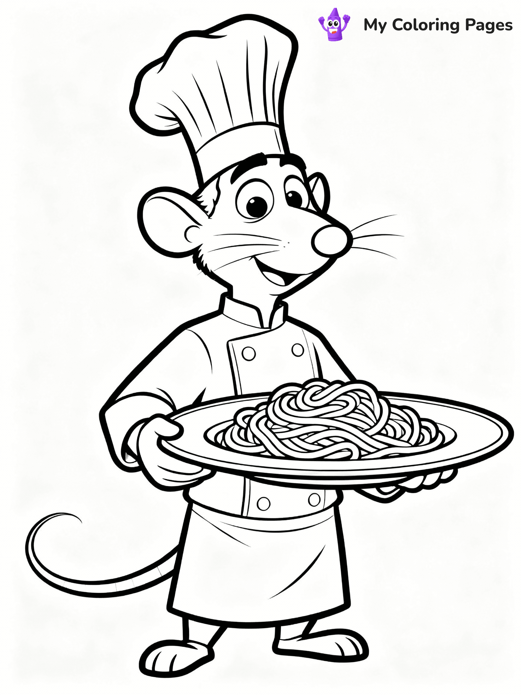 Ratatouille Coloring Pages - 24