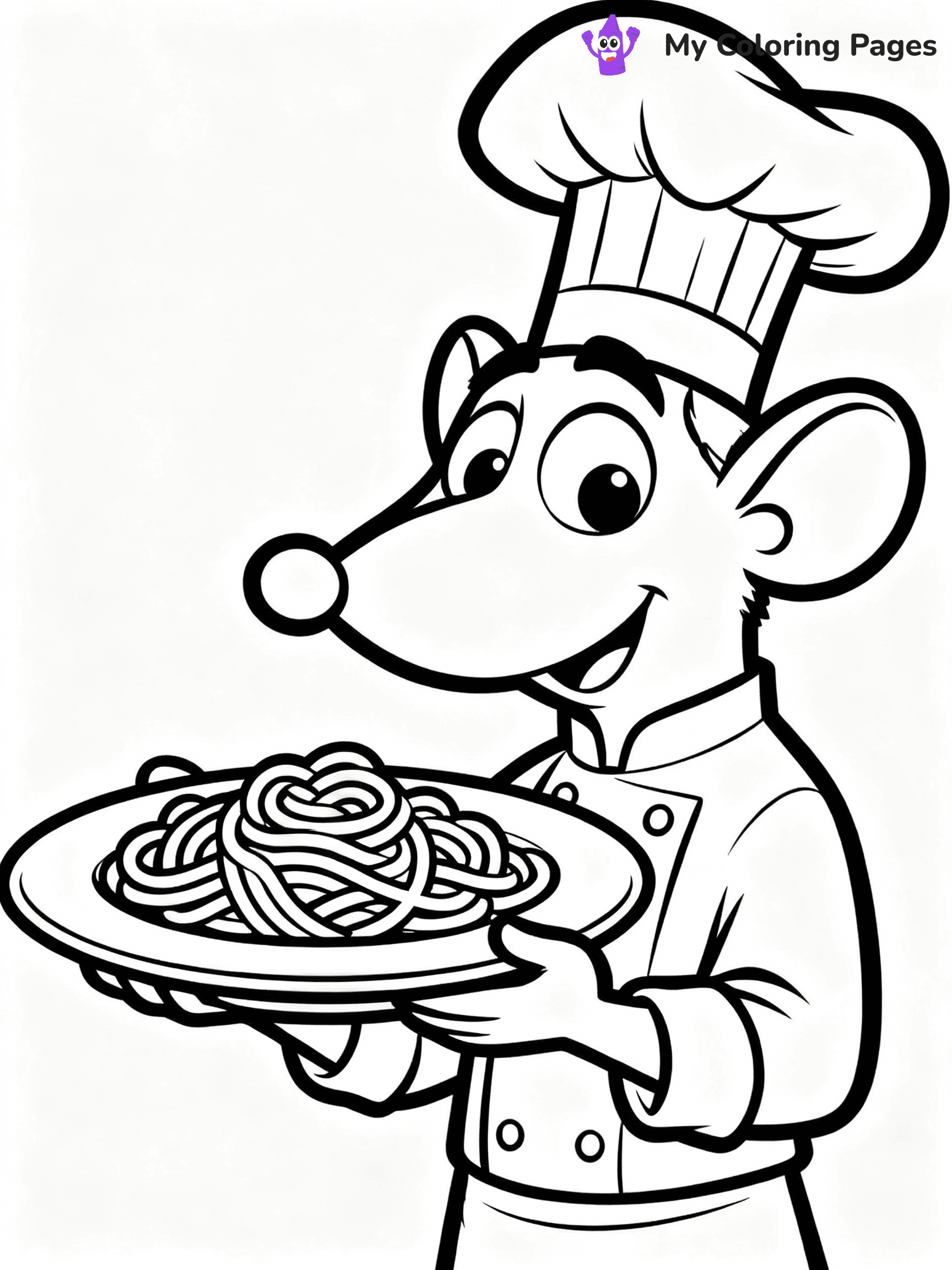 Ratatouille Coloring Pages - 23