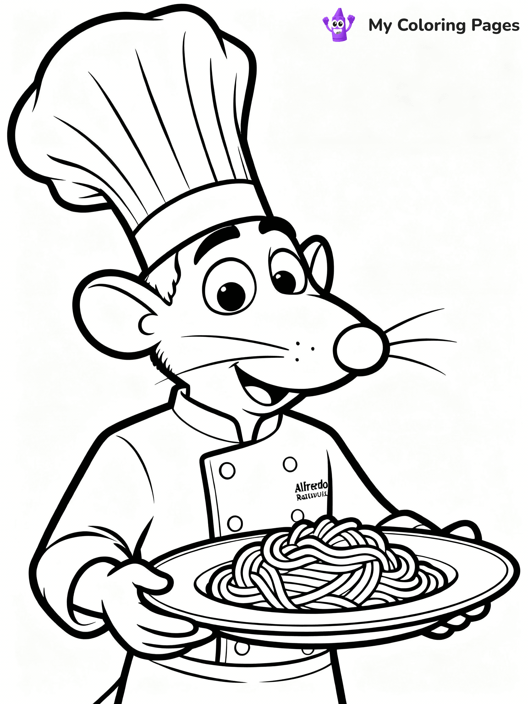 Ratatouille Coloring Pages - 22