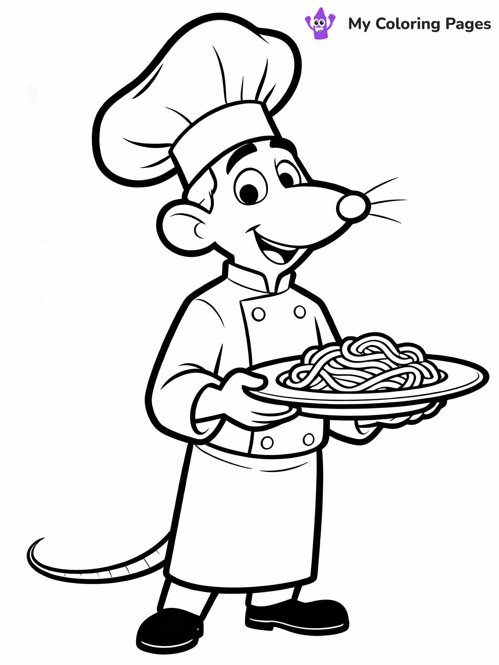 Ratatouille Coloring Pages - 21