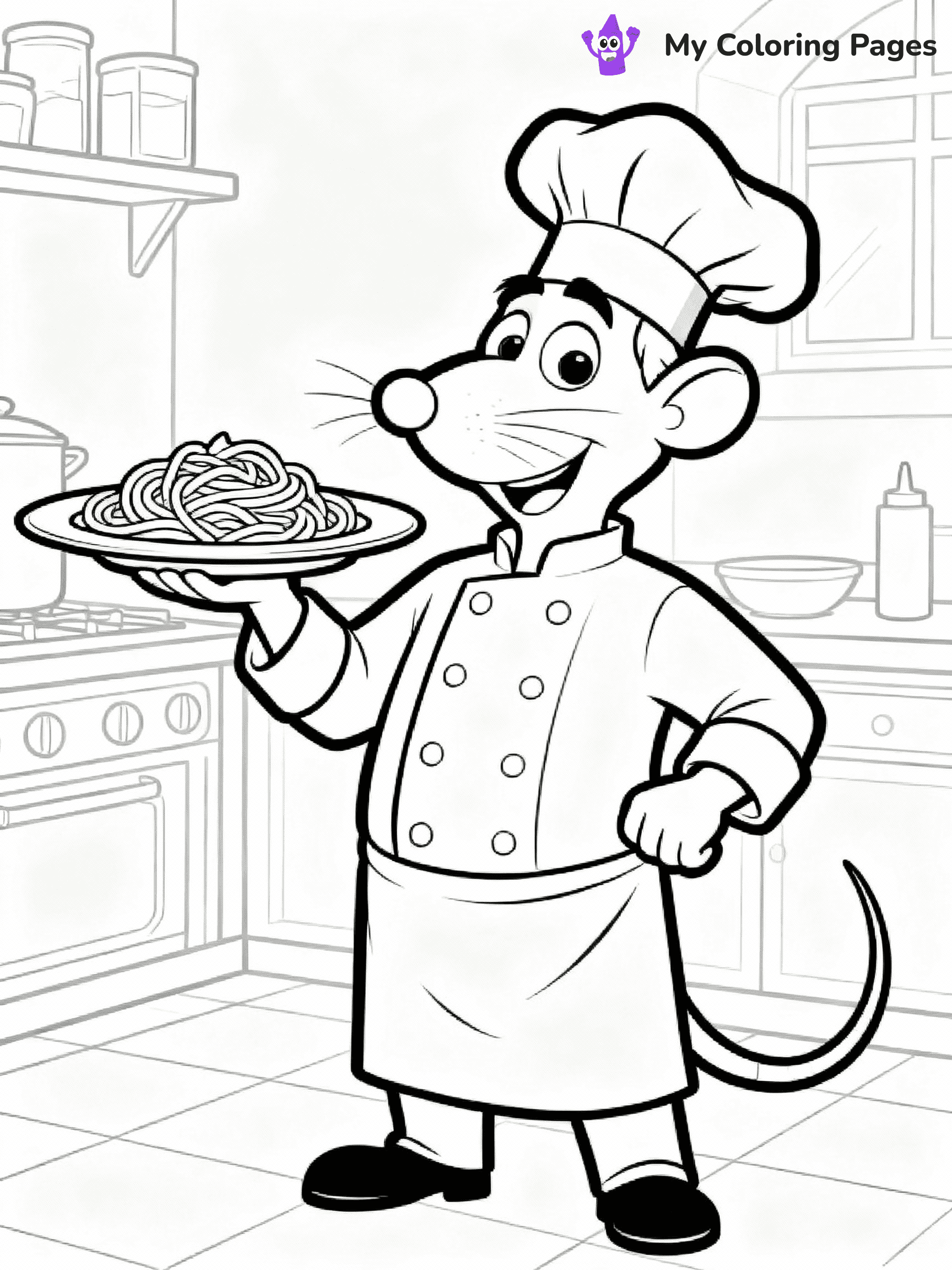 Ratatouille Coloring Pages - 20