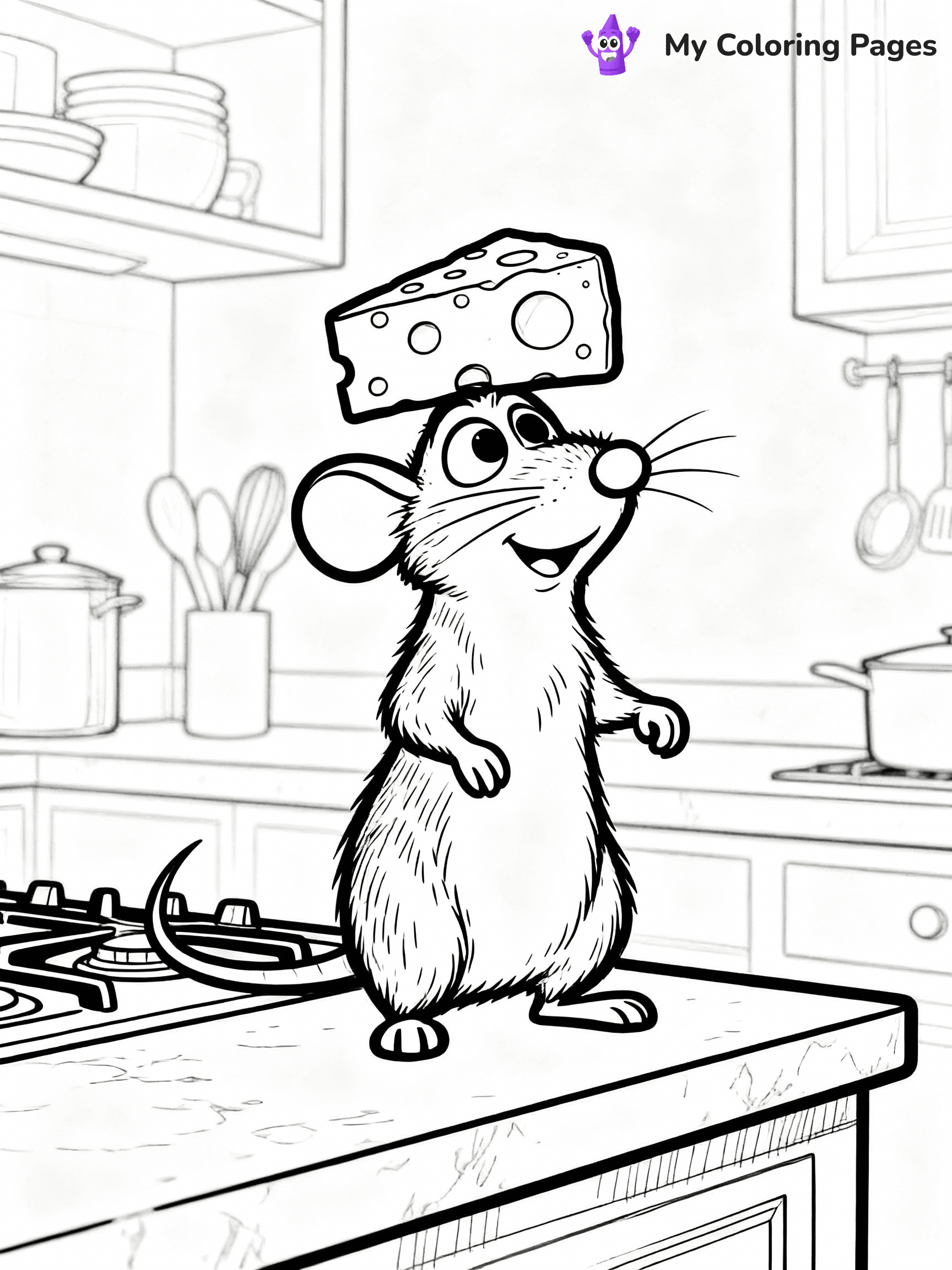 Ratatouille Coloring Pages - 10