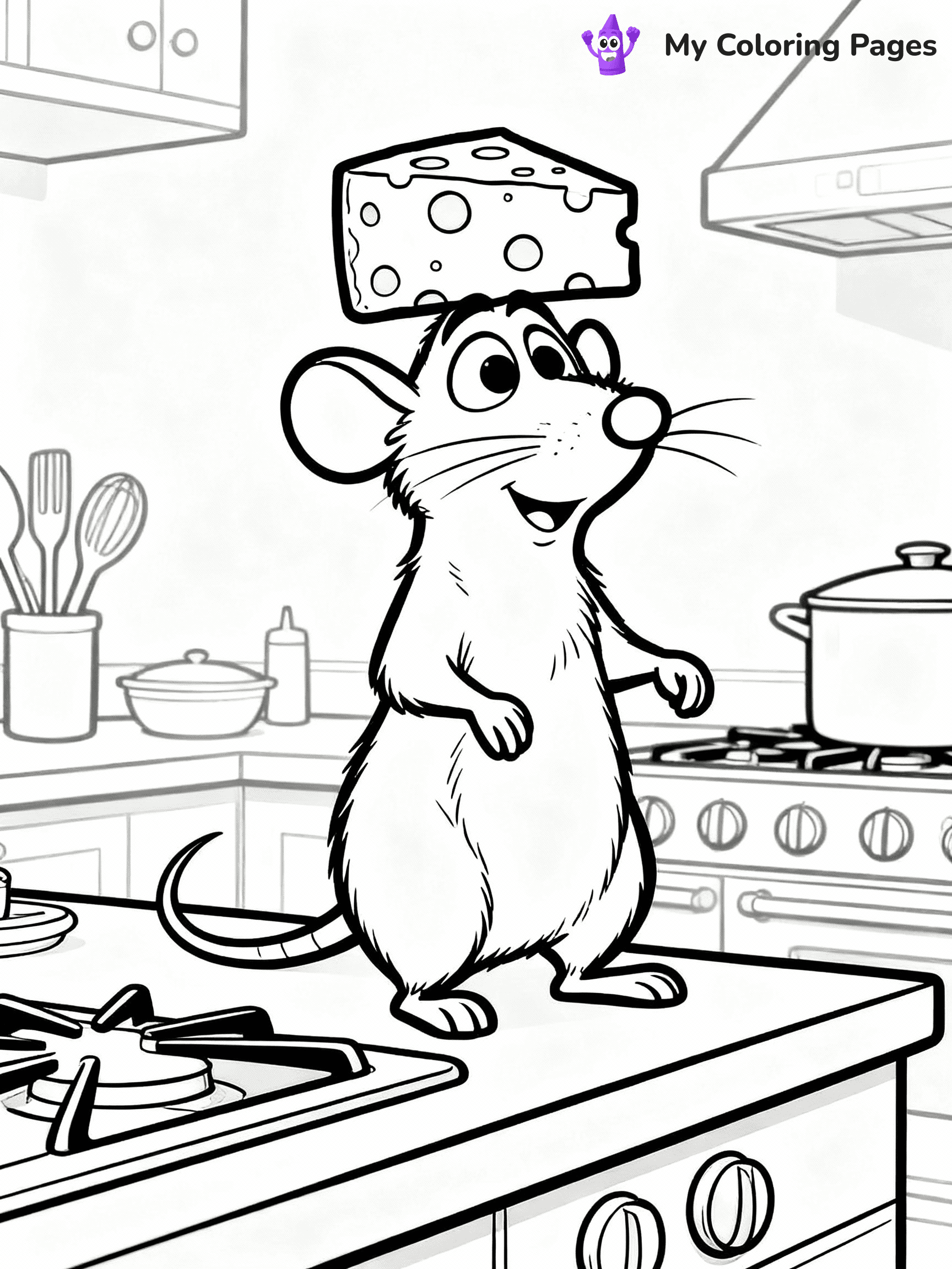 Ratatouille Coloring Pages - 7