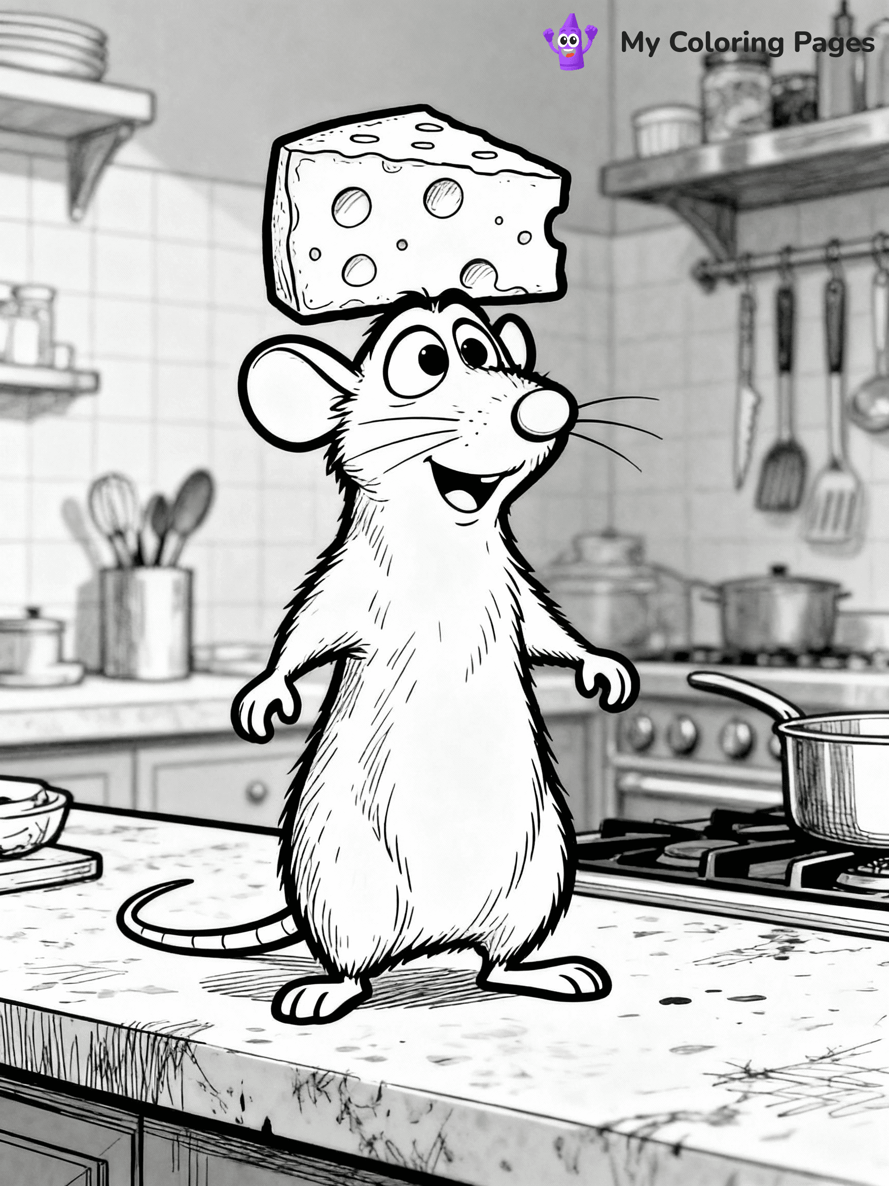 Ratatouille Coloring Pages - 6