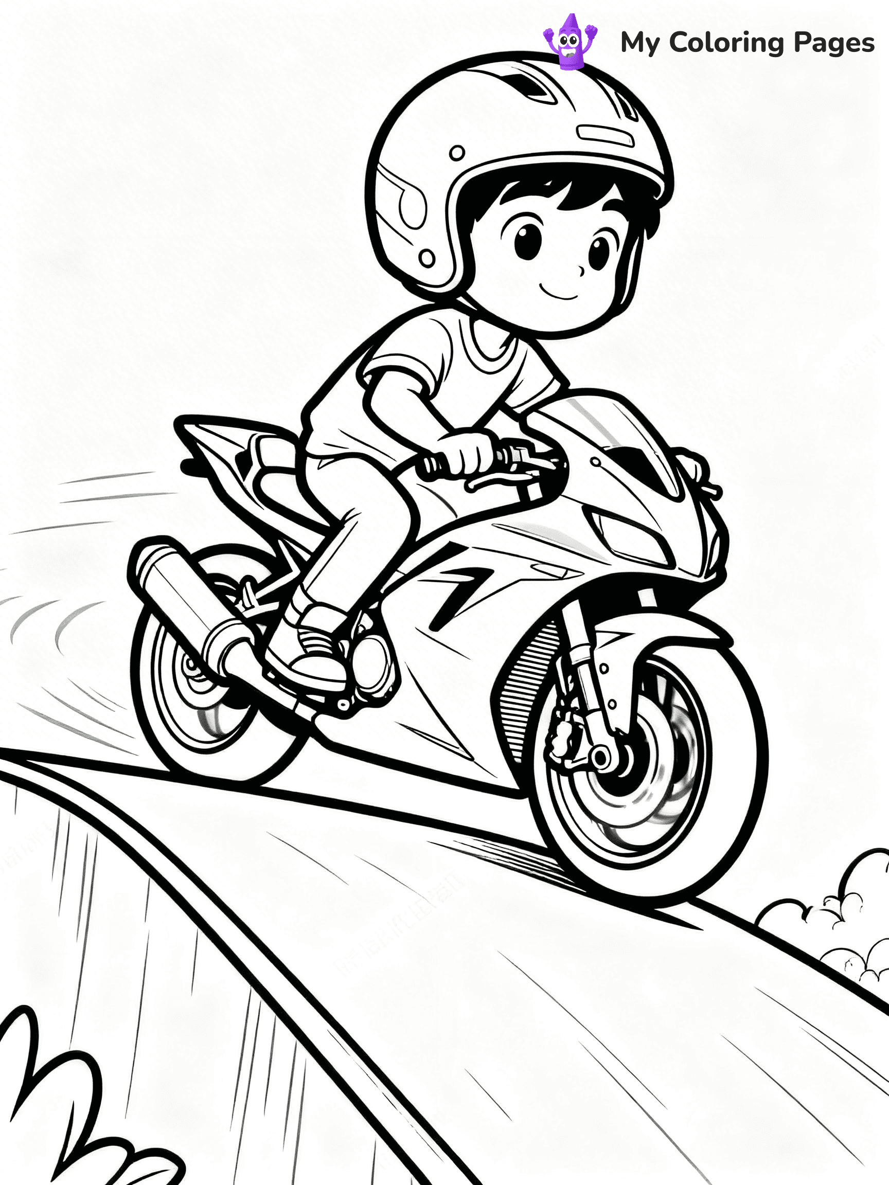 Cool Boy Coloring Pages - 23