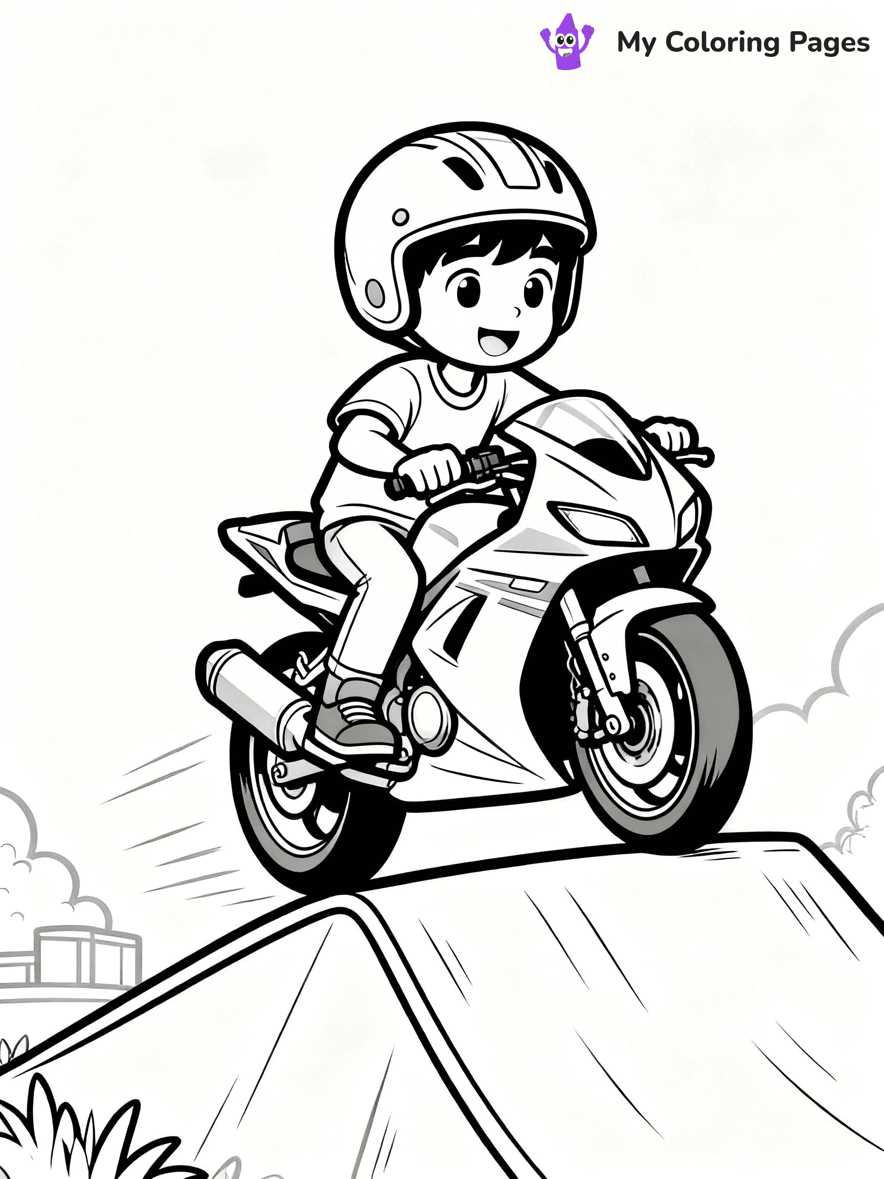 Cool Boy Coloring Pages - 22
