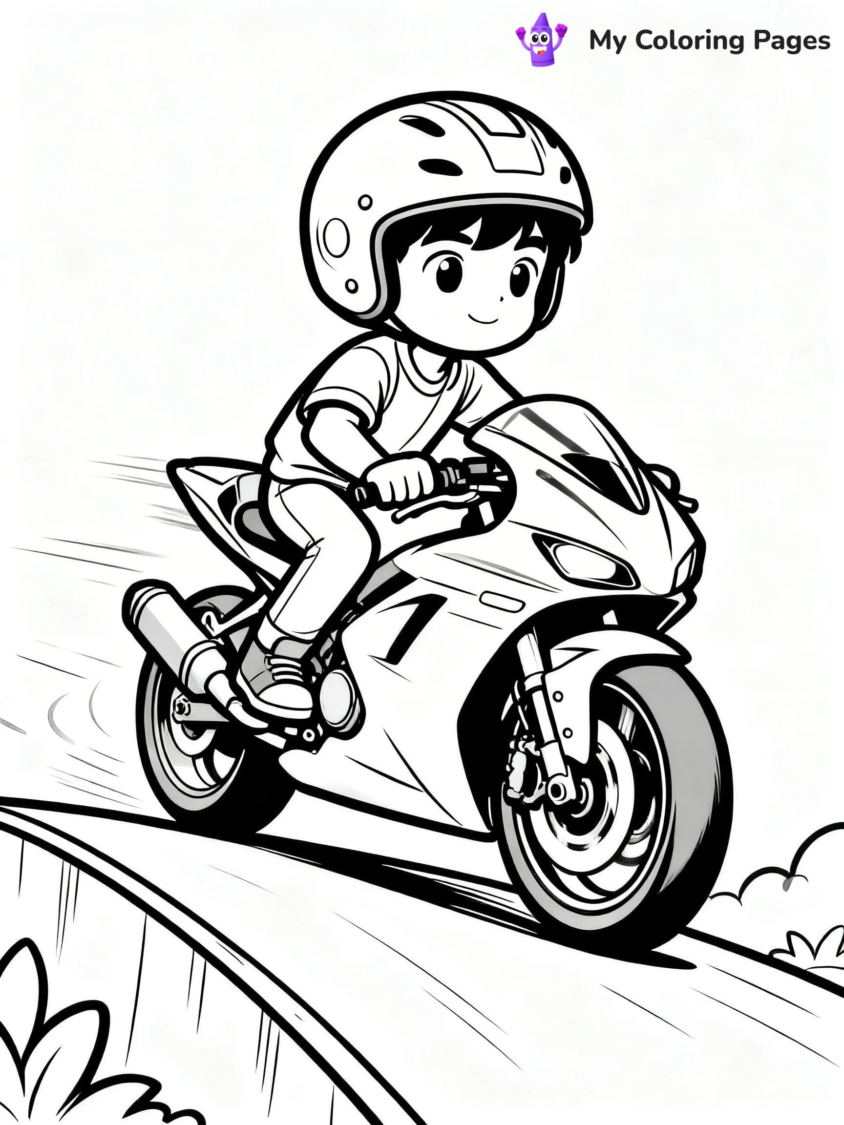 Cool Boy Coloring Pages - 20