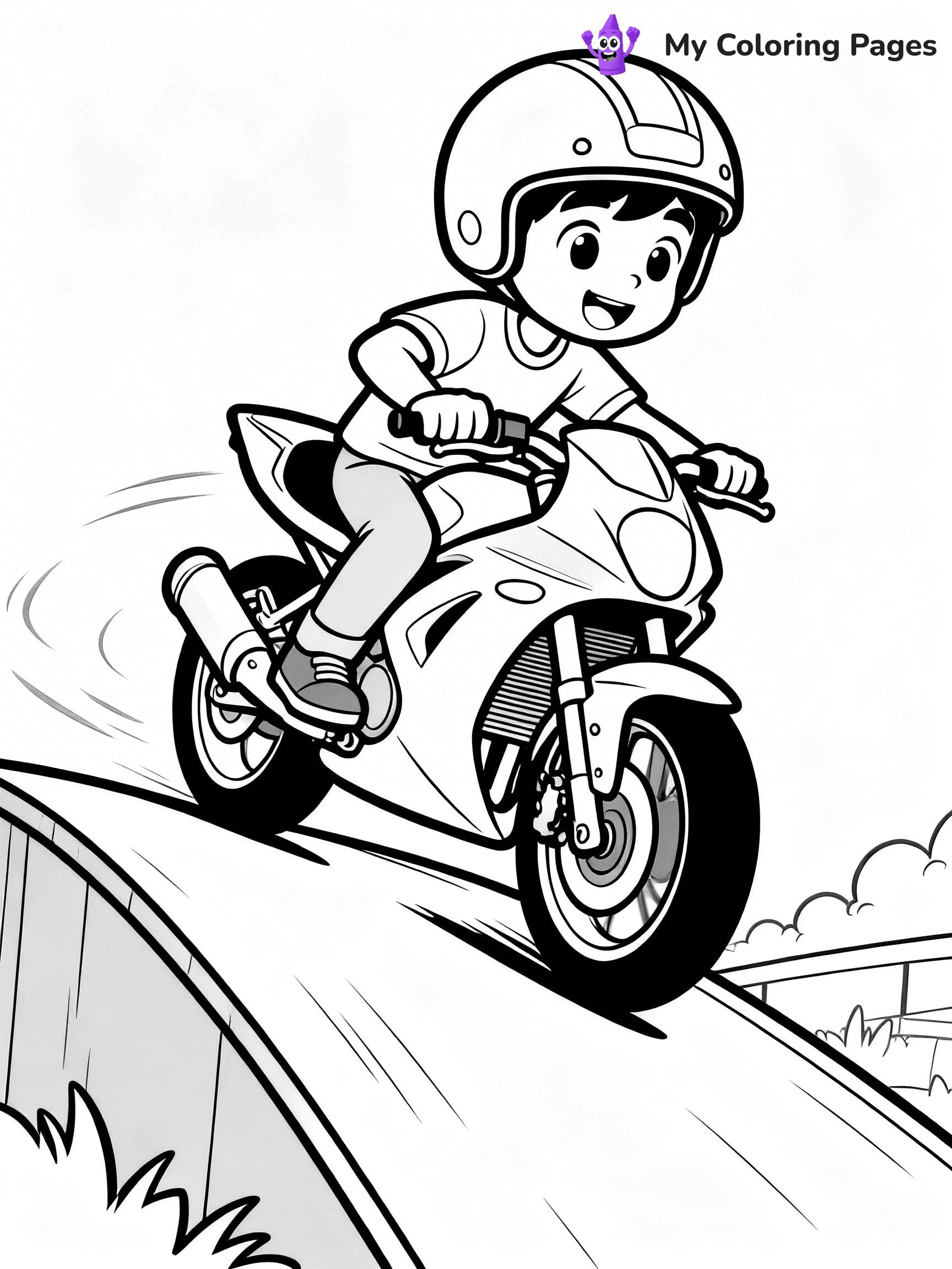 Cool Boy Coloring Pages - 19