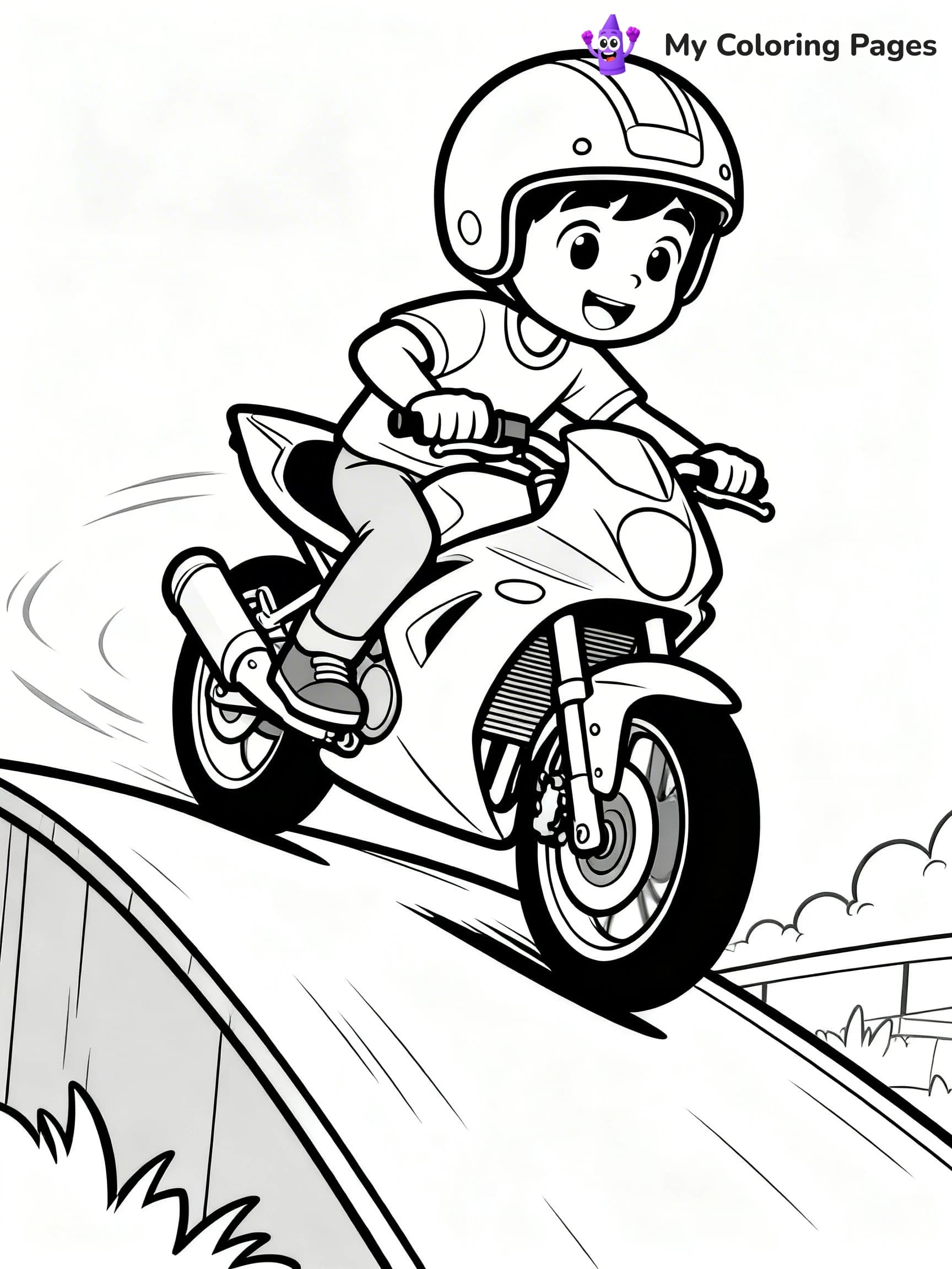 Cool Boy Coloring Pages - 19