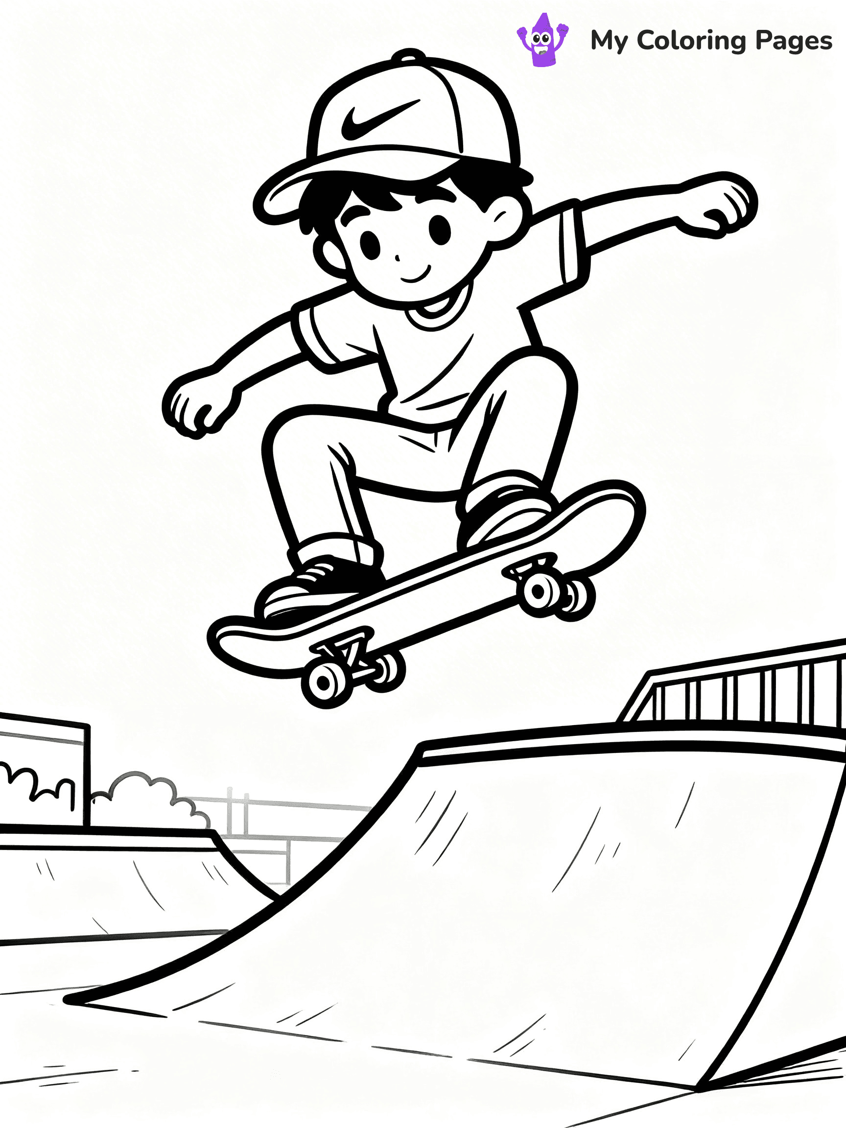 Cool Boy Coloring Pages - 10