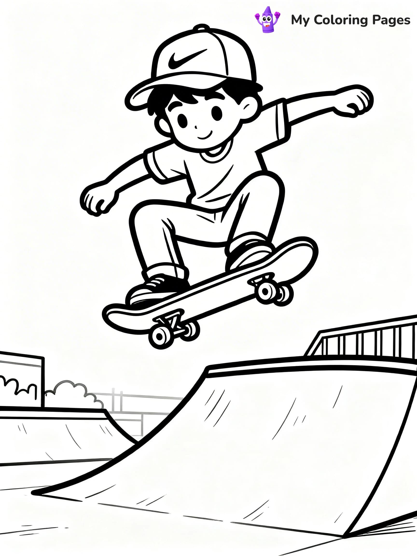 Cool Boy Coloring Pages - 10