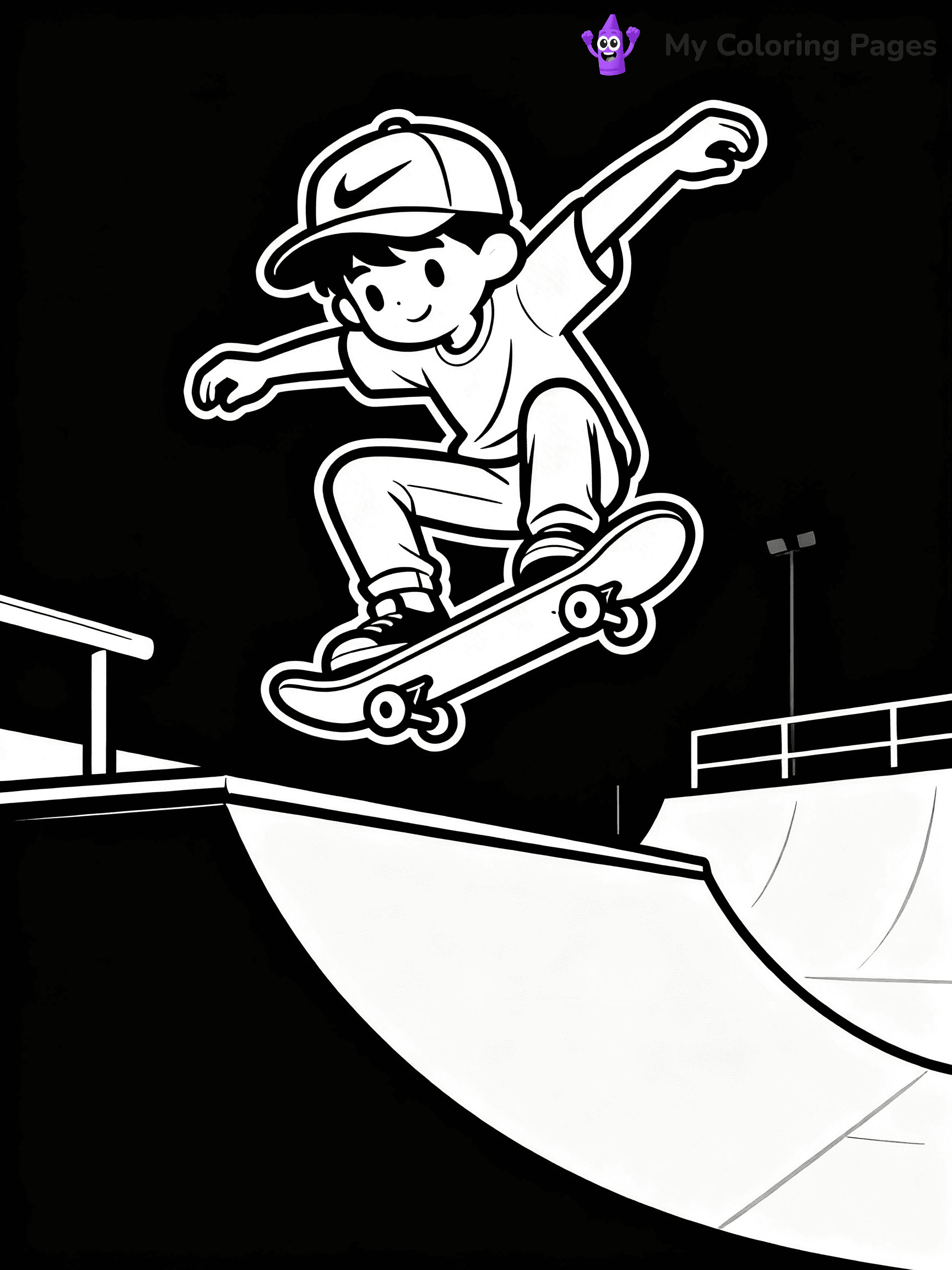 Cool Boy Coloring Pages - 7