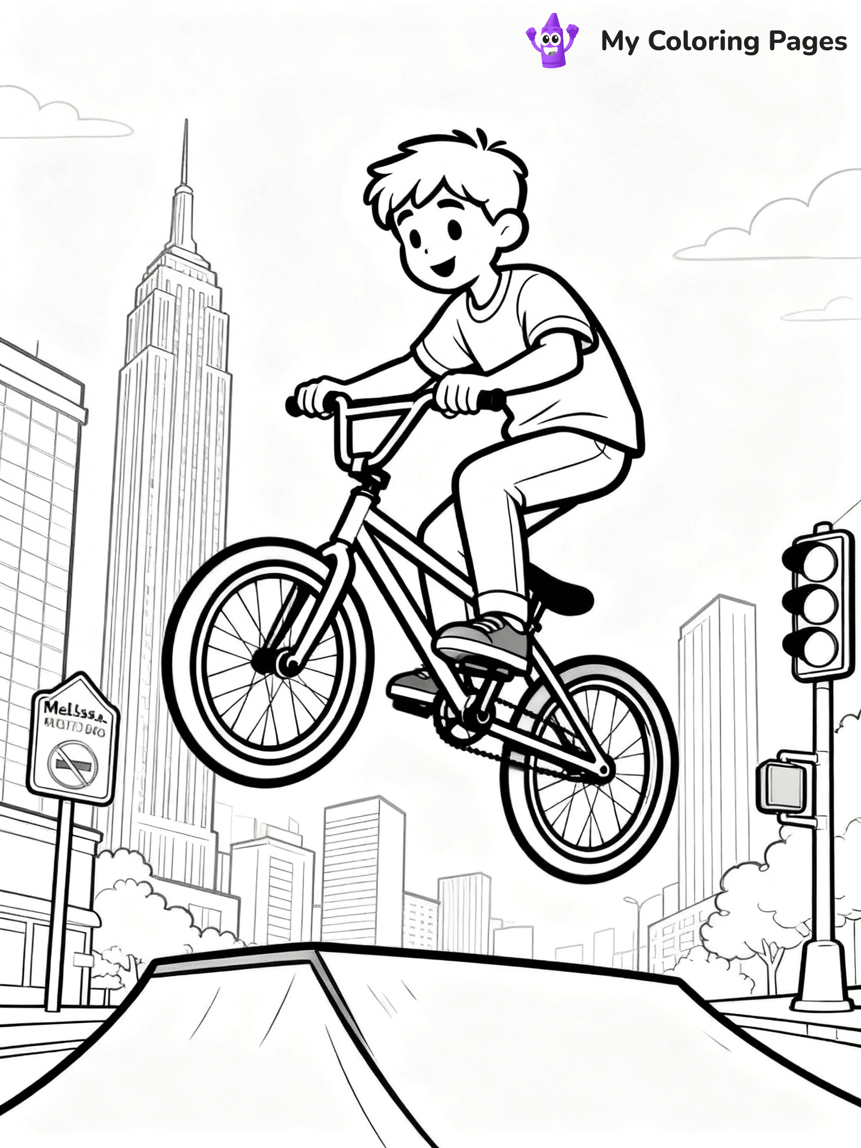 Cool Boy Coloring Pages - 5