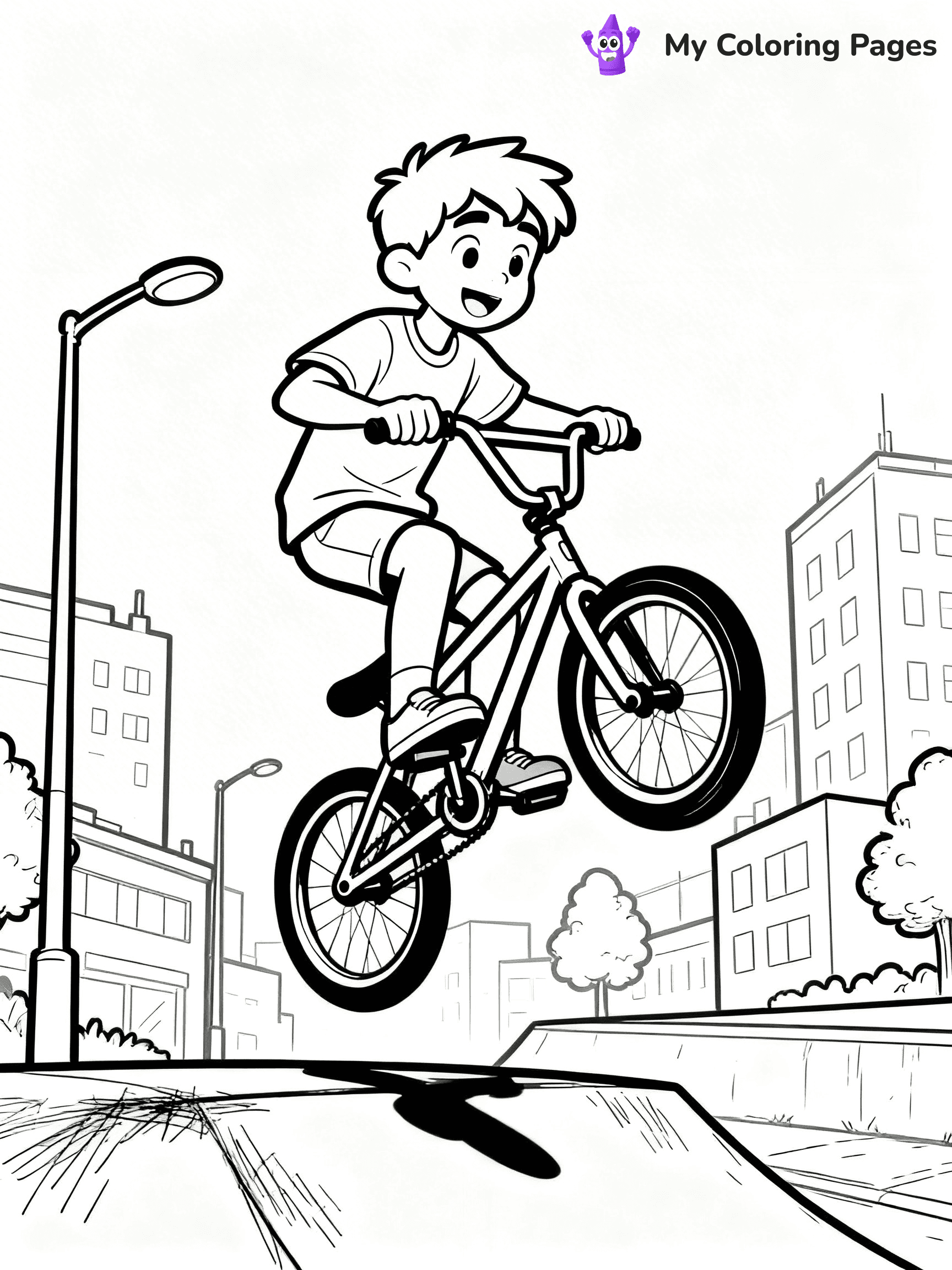 Cool Boy Coloring Pages - 4