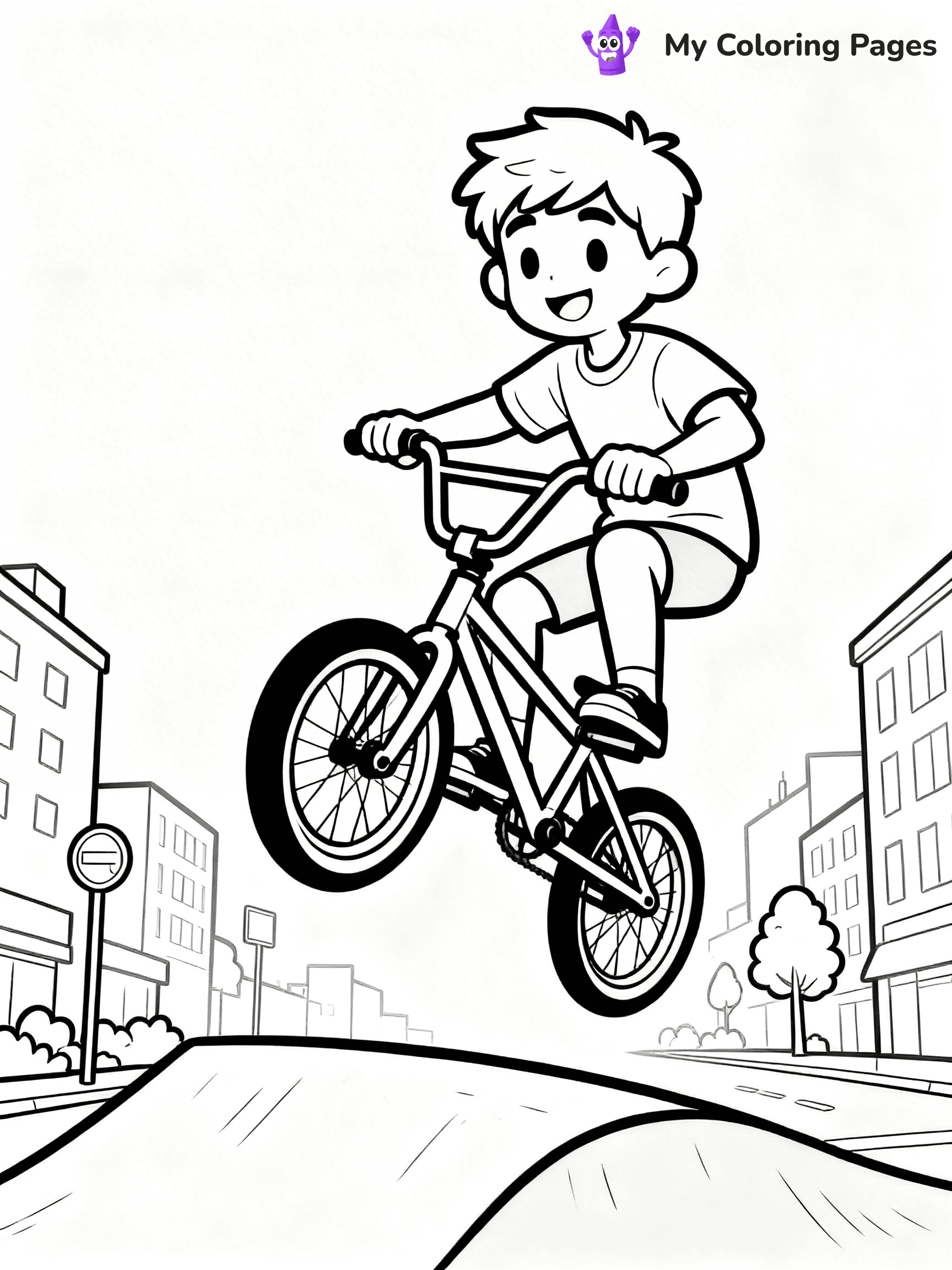 Cool Boy Coloring Pages - 3